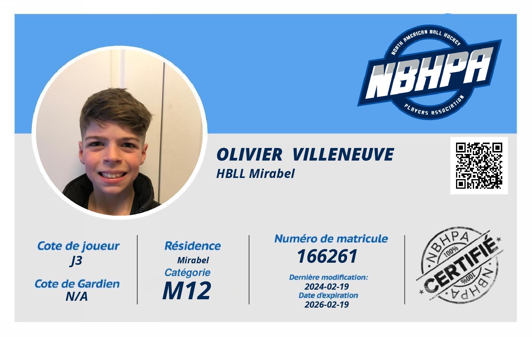 Olivier  Villeneuve