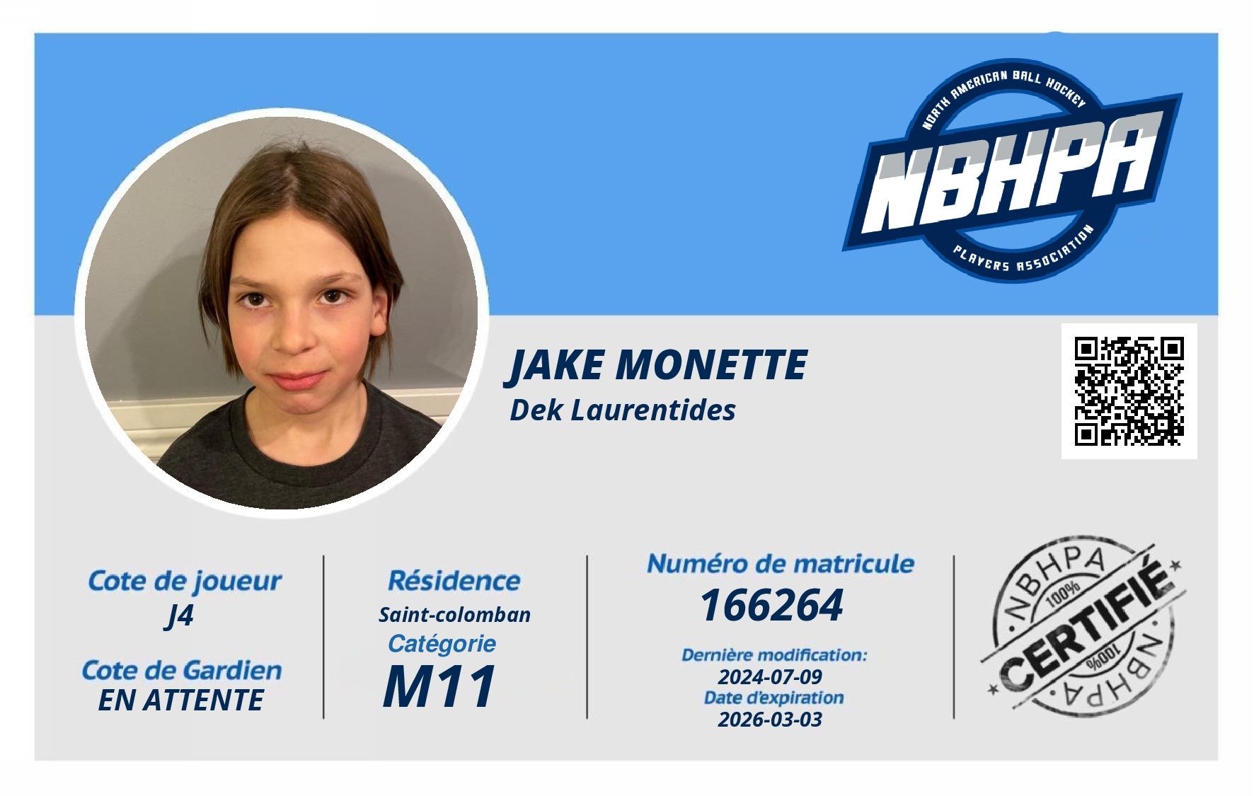 Jake Monette