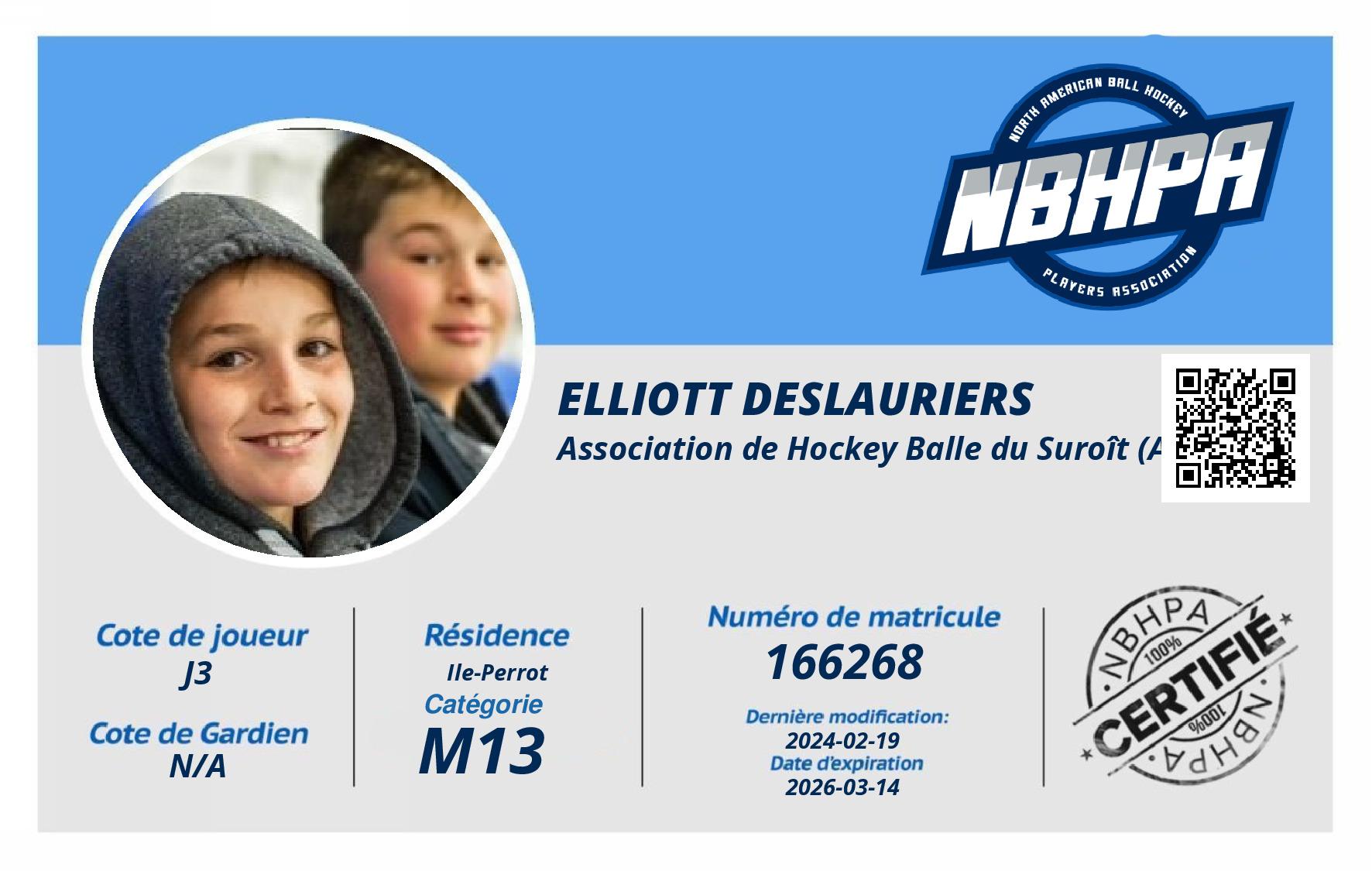 Elliott Deslauriers