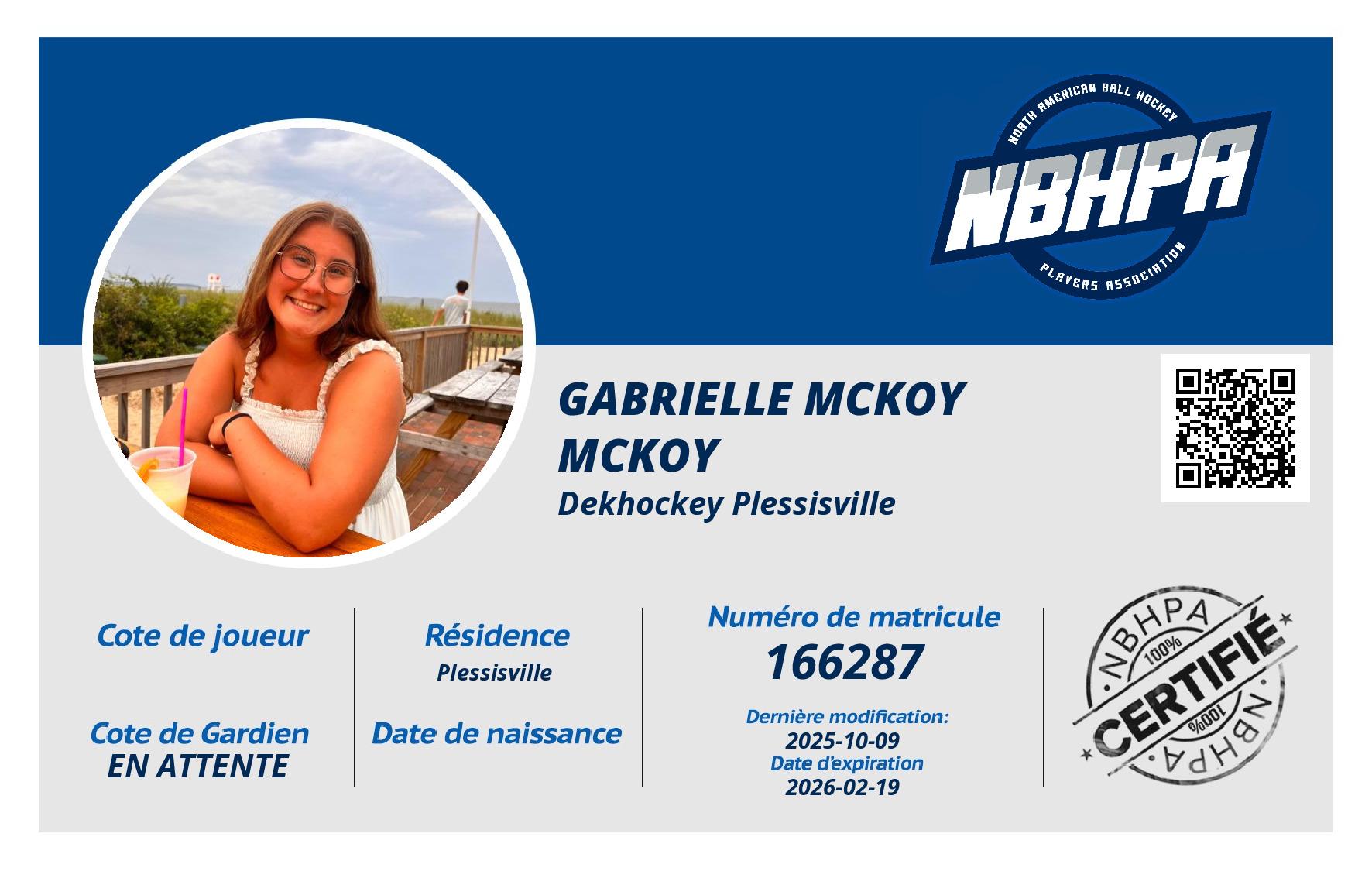 Gabrielle McKoy McKoy
