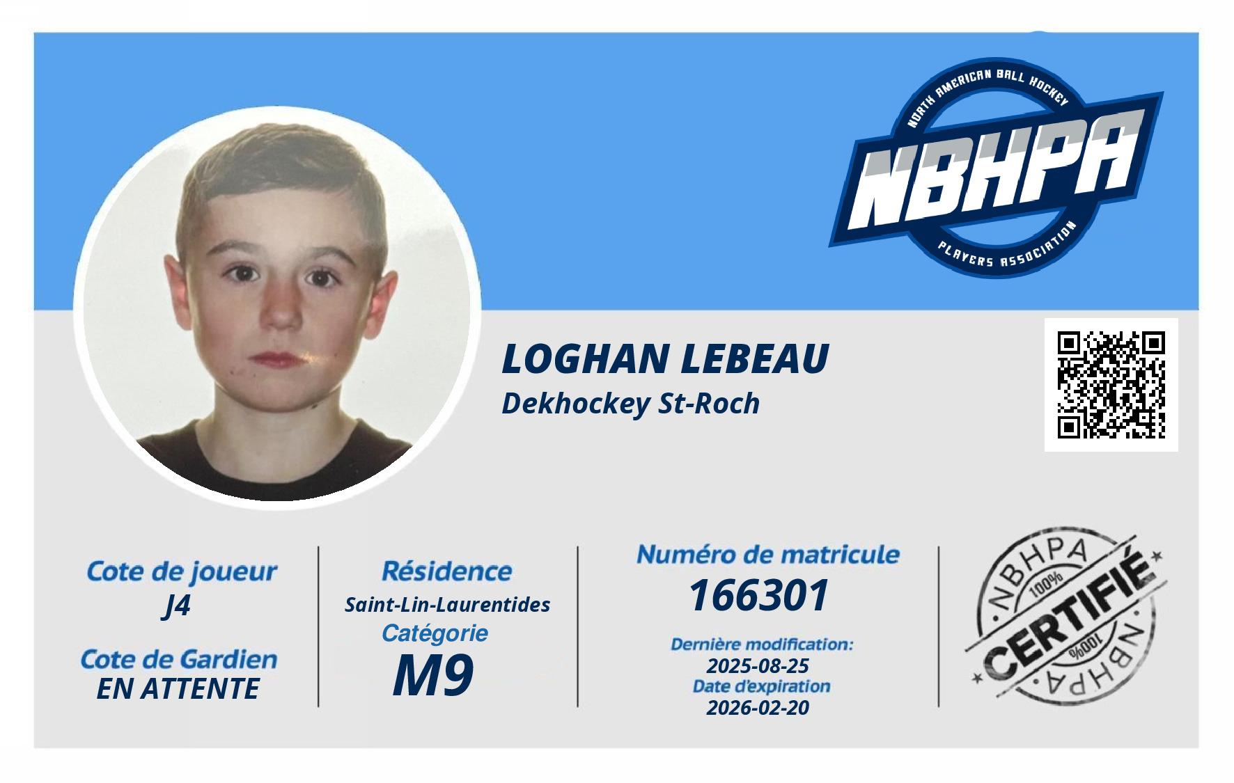Loghan Lebeau