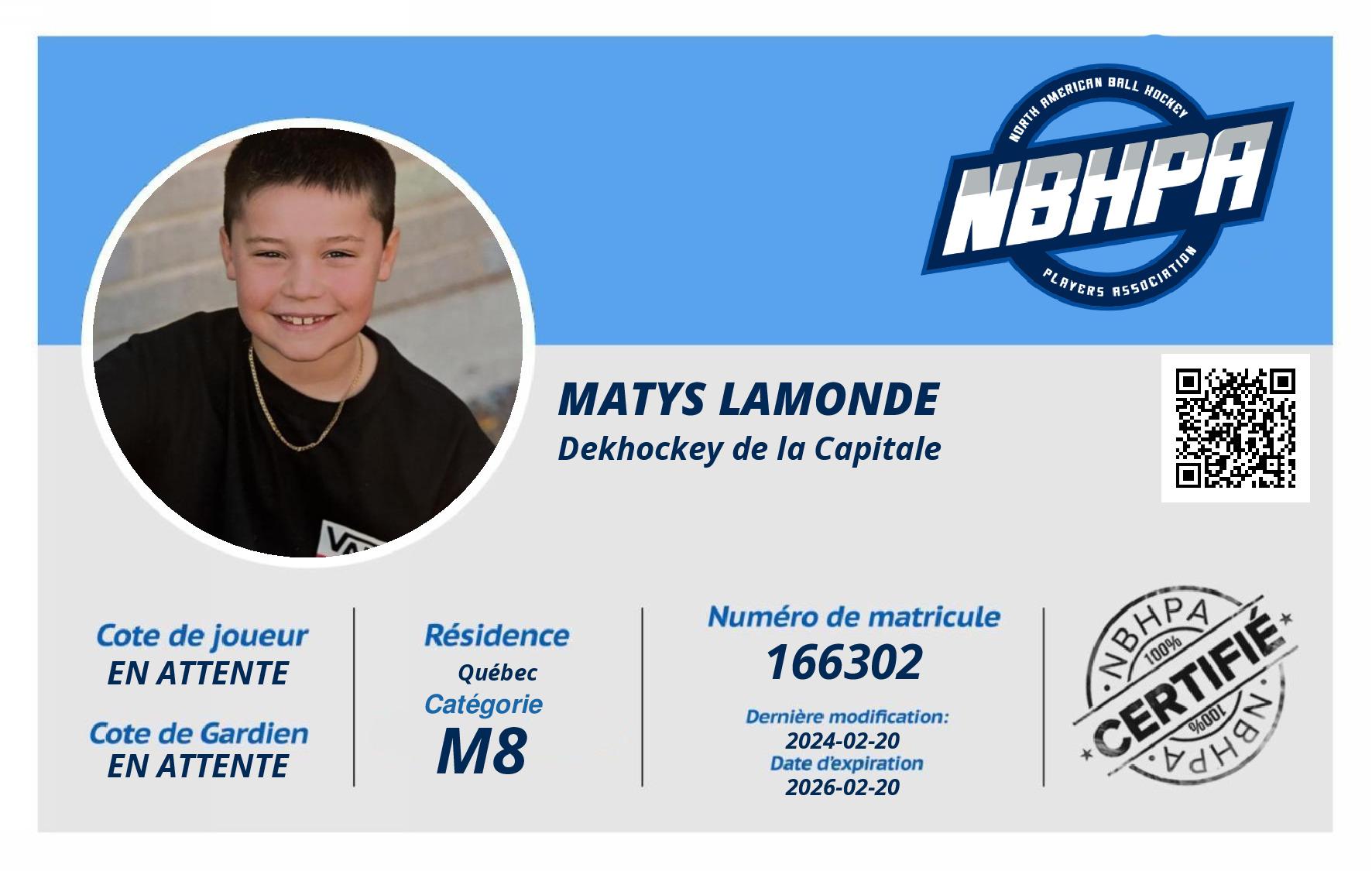 Matys Lamonde