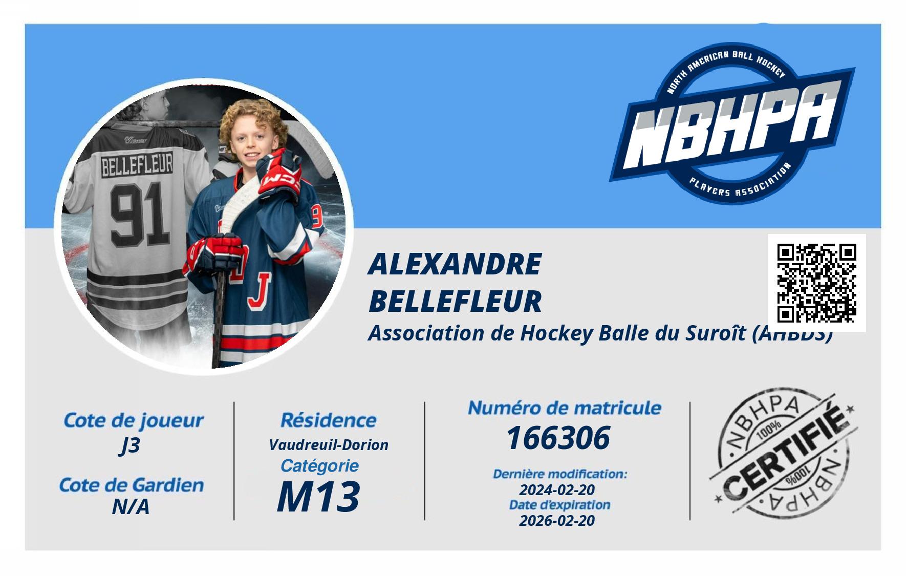 Alexandre Bellefleur