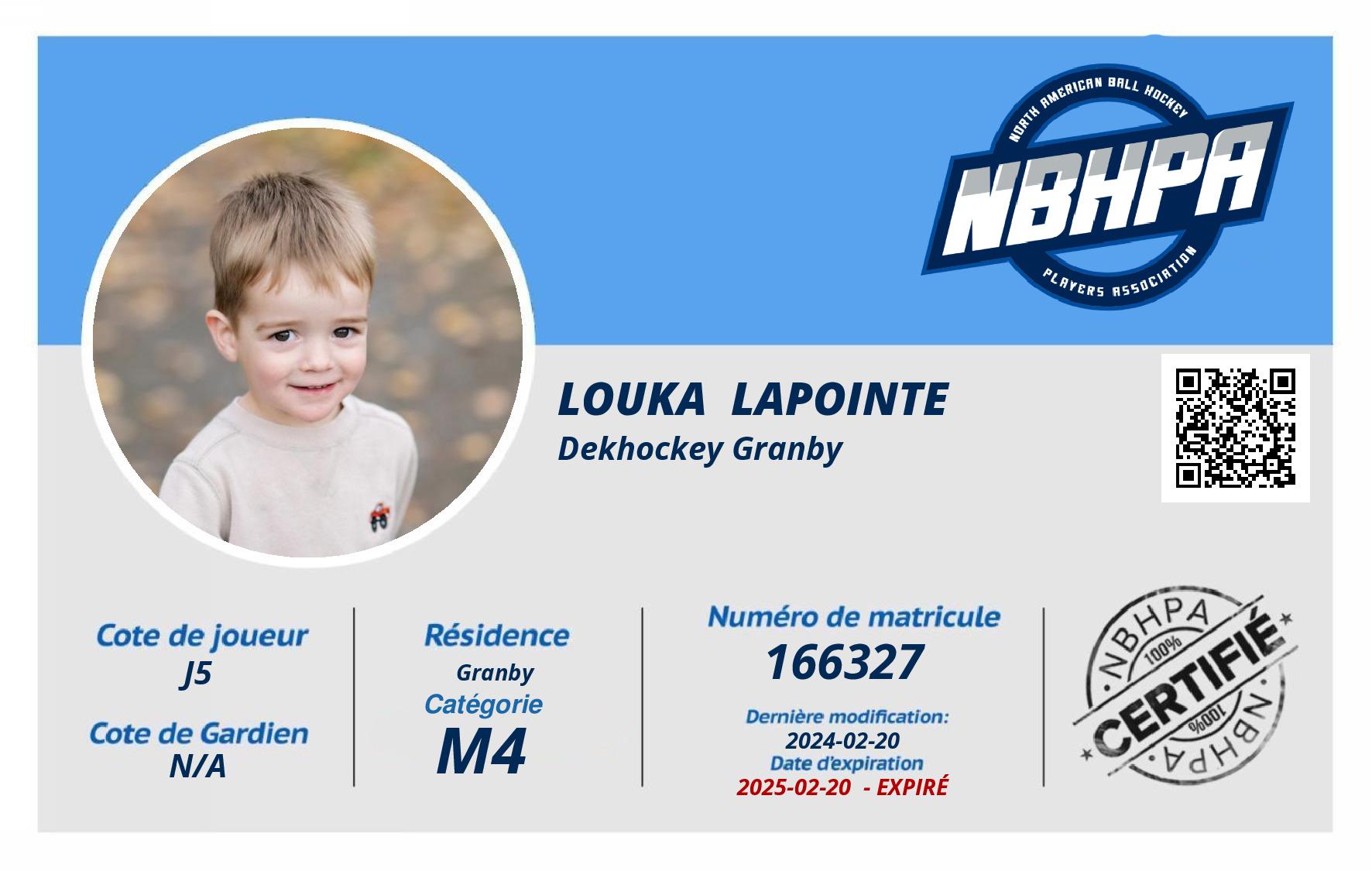 Louka  Lapointe 