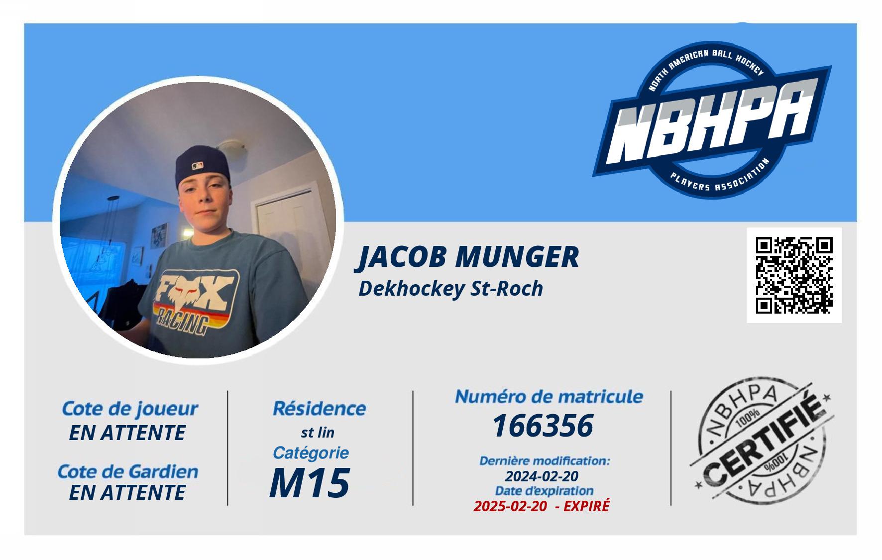 Jacob Munger