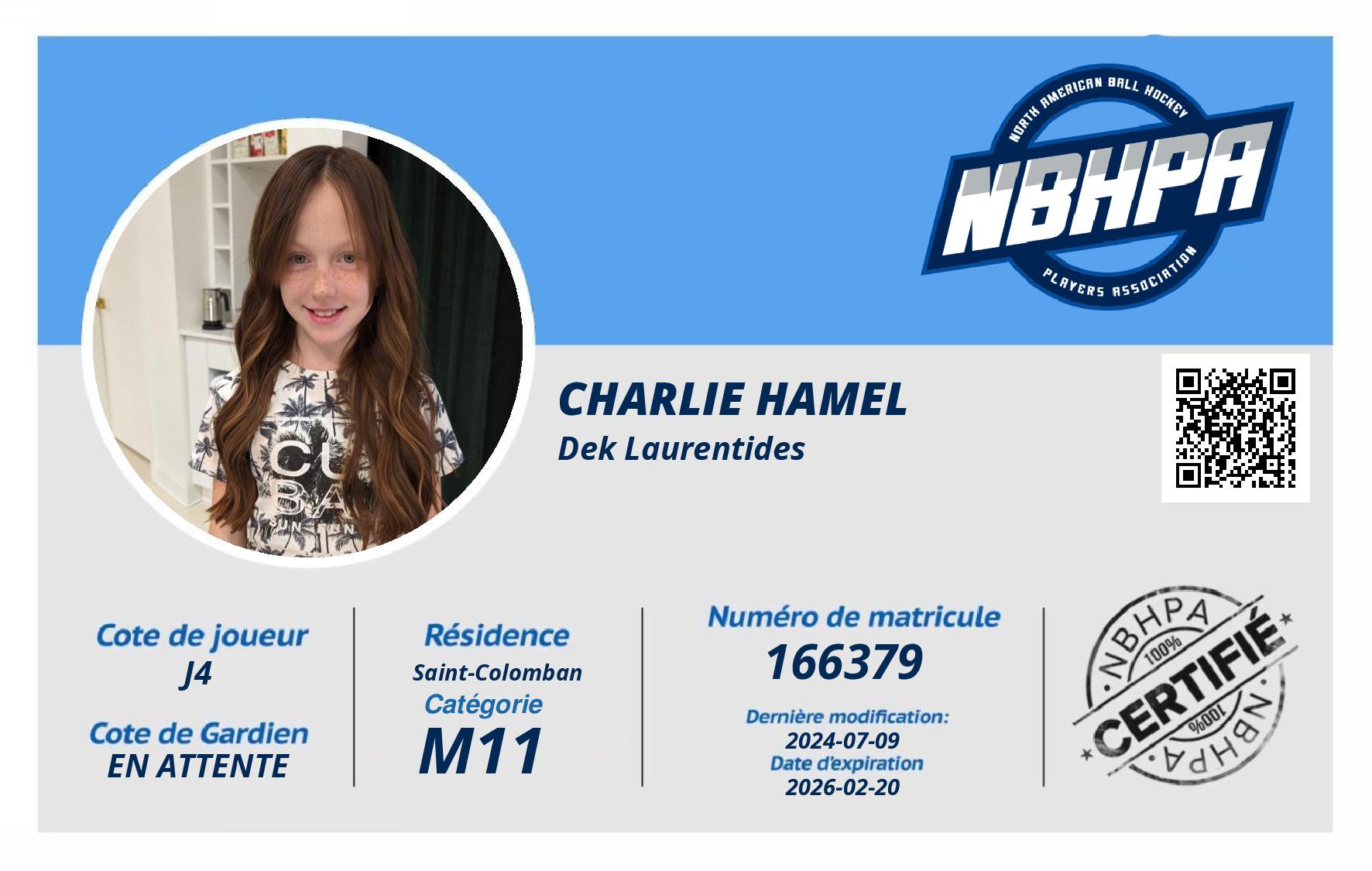 Charlie Hamel