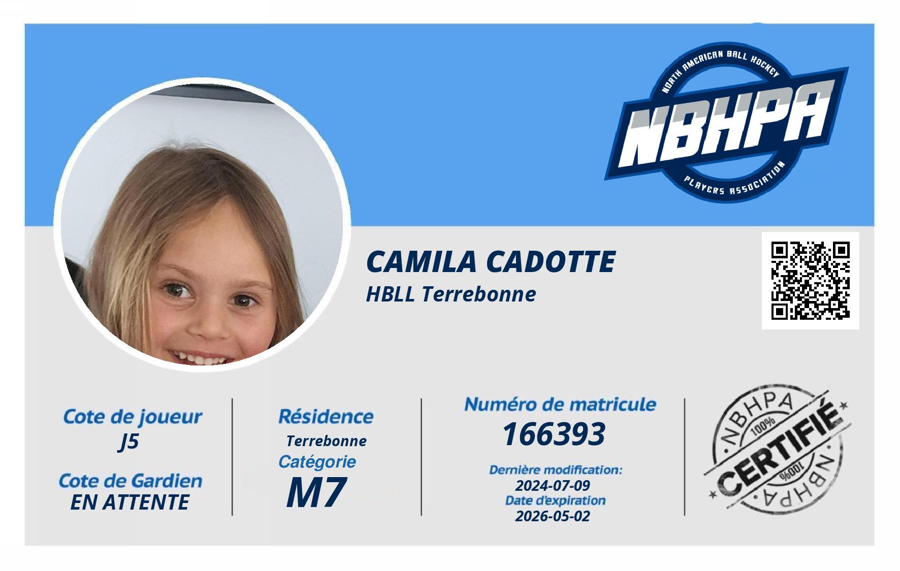 Camila Cadotte