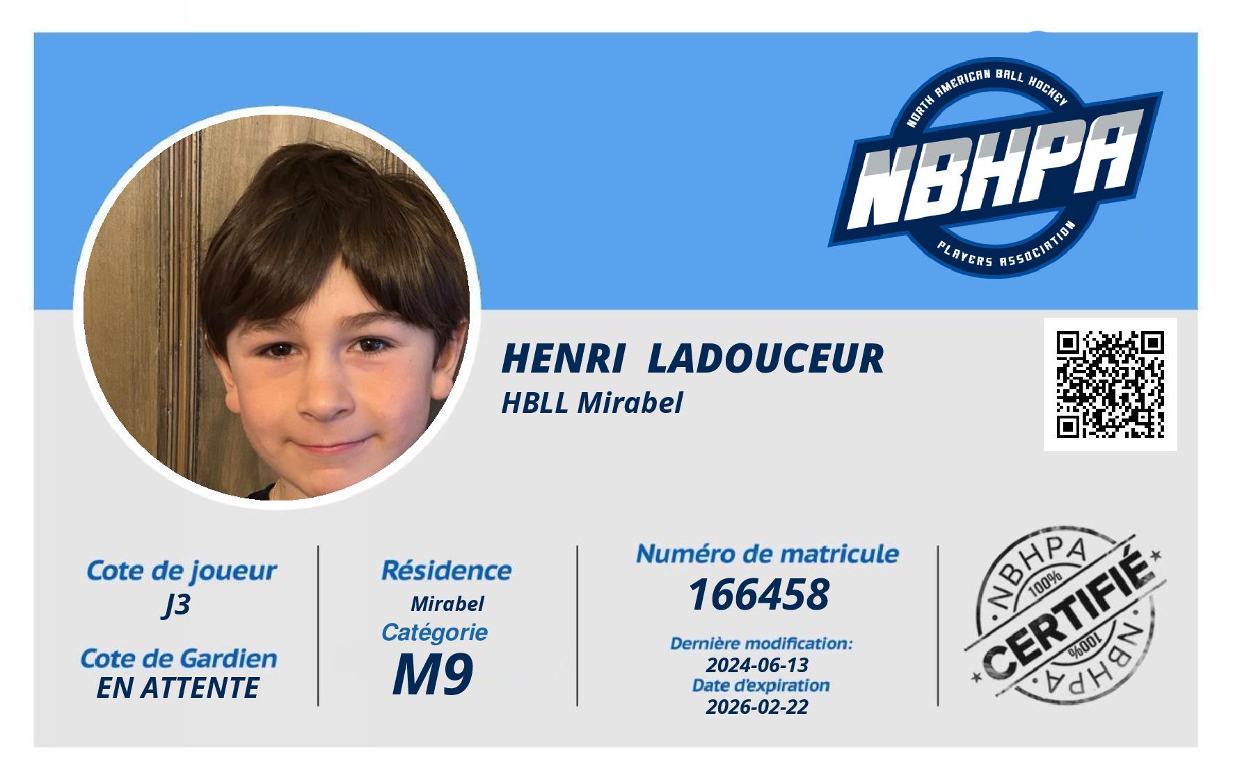 Henri  Ladouceur 