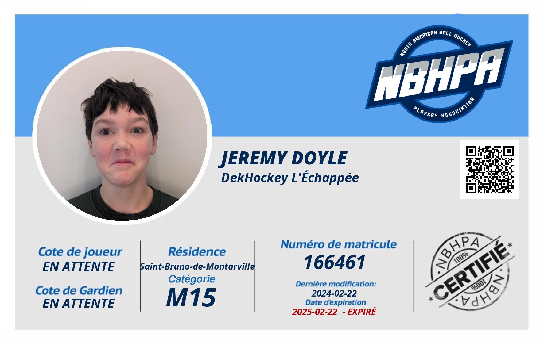 Jeremy Doyle