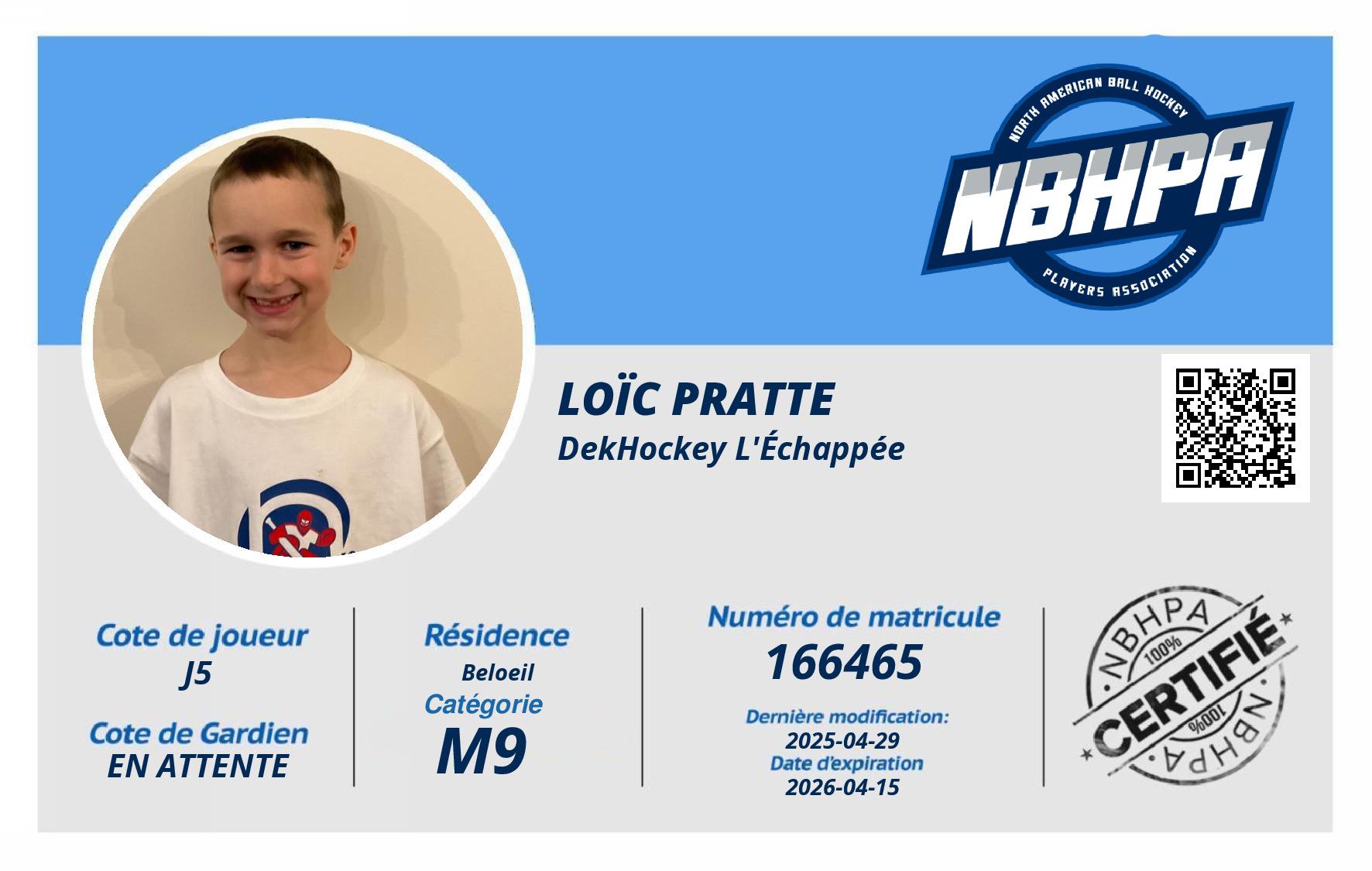 Loïc Pratte