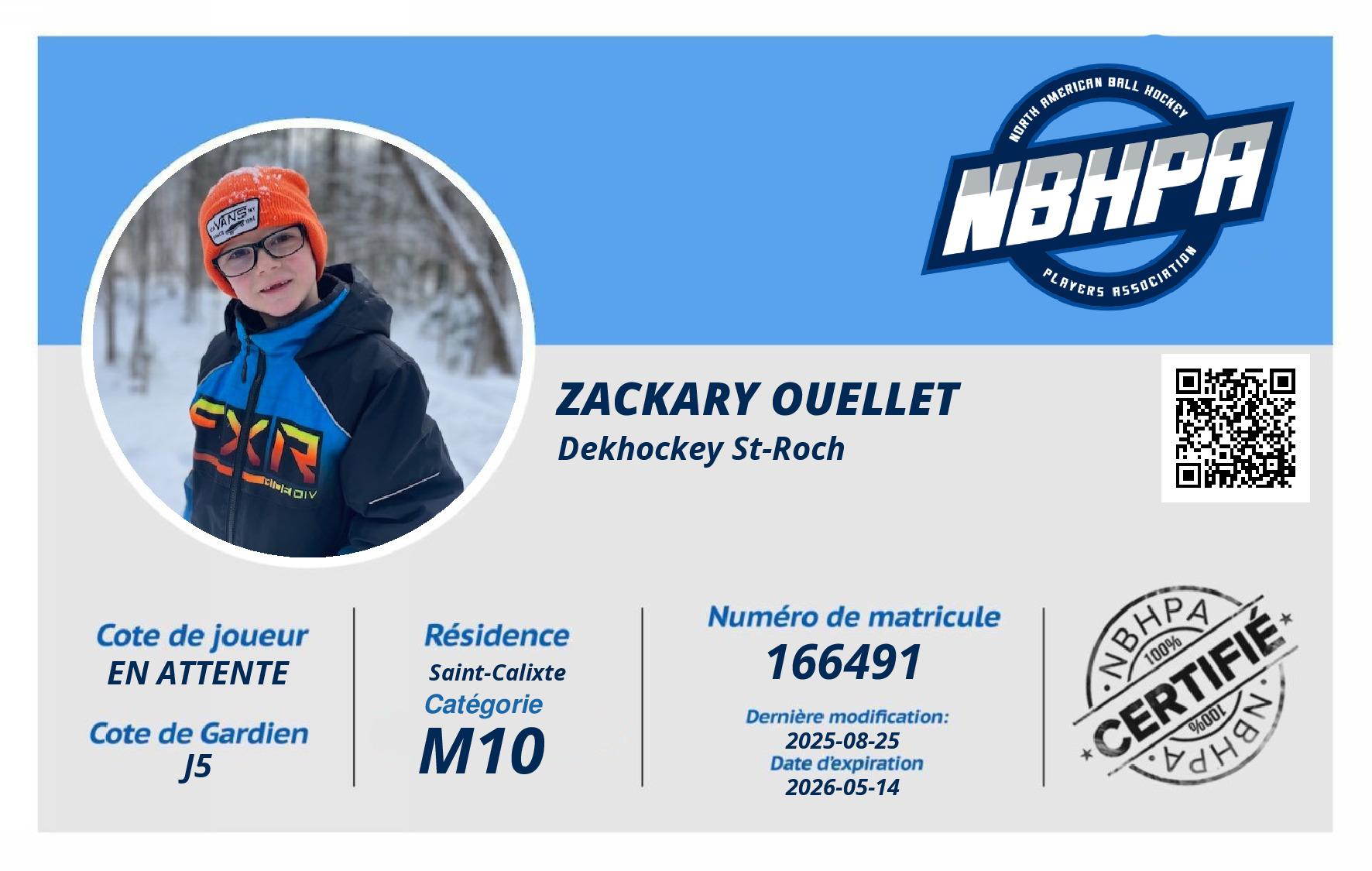 Zackary Ouellet