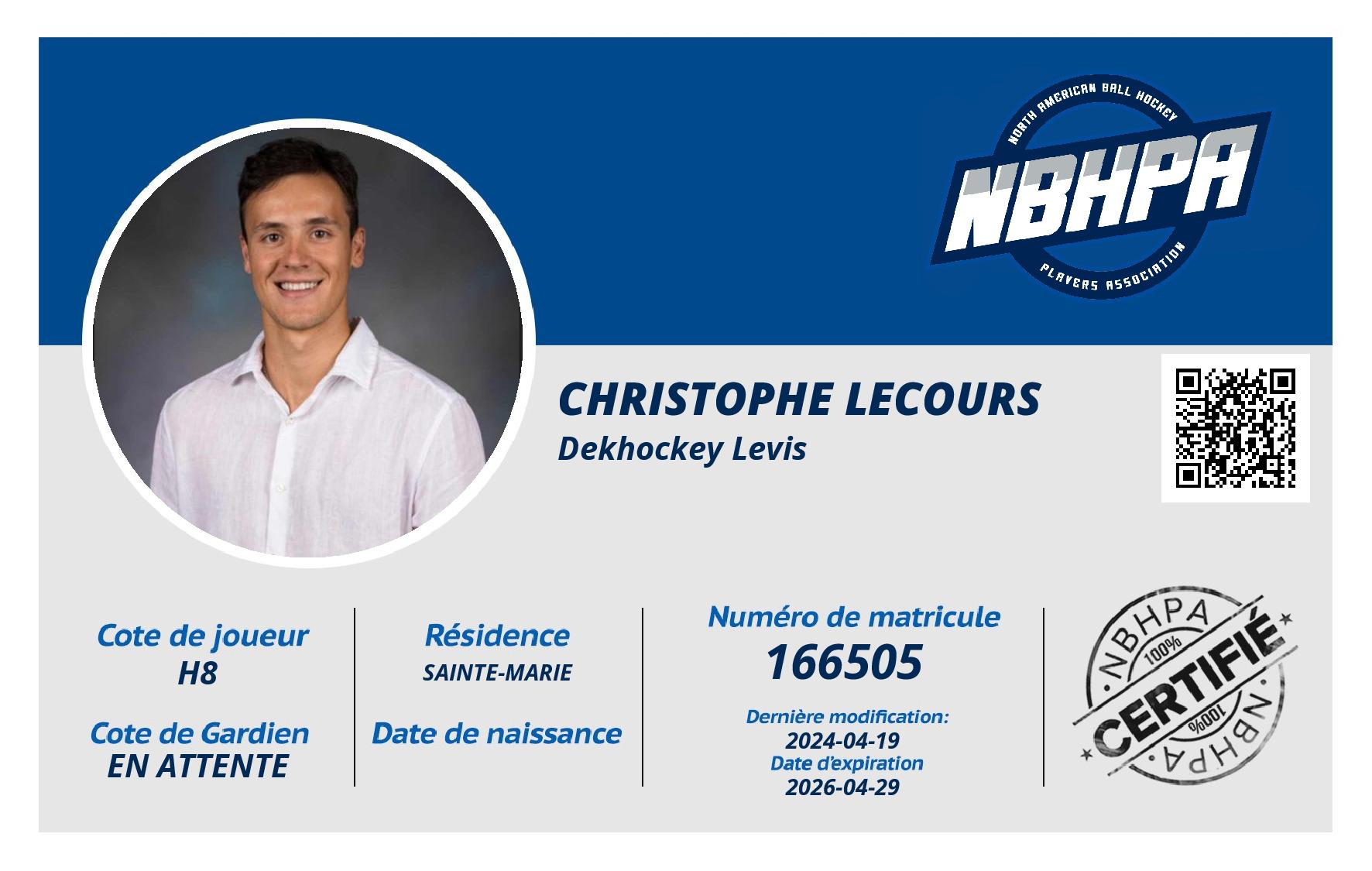 Christophe Lecours