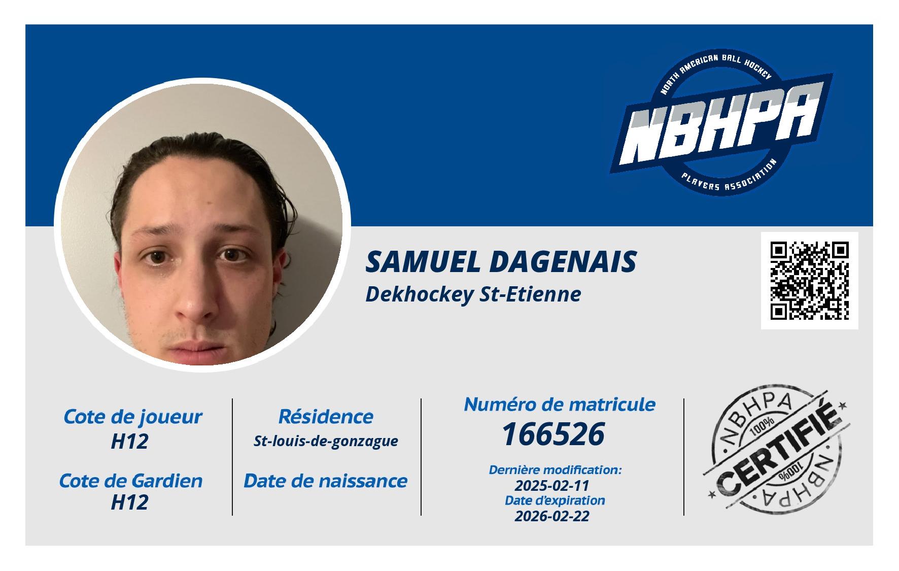 Samuel Dagenais