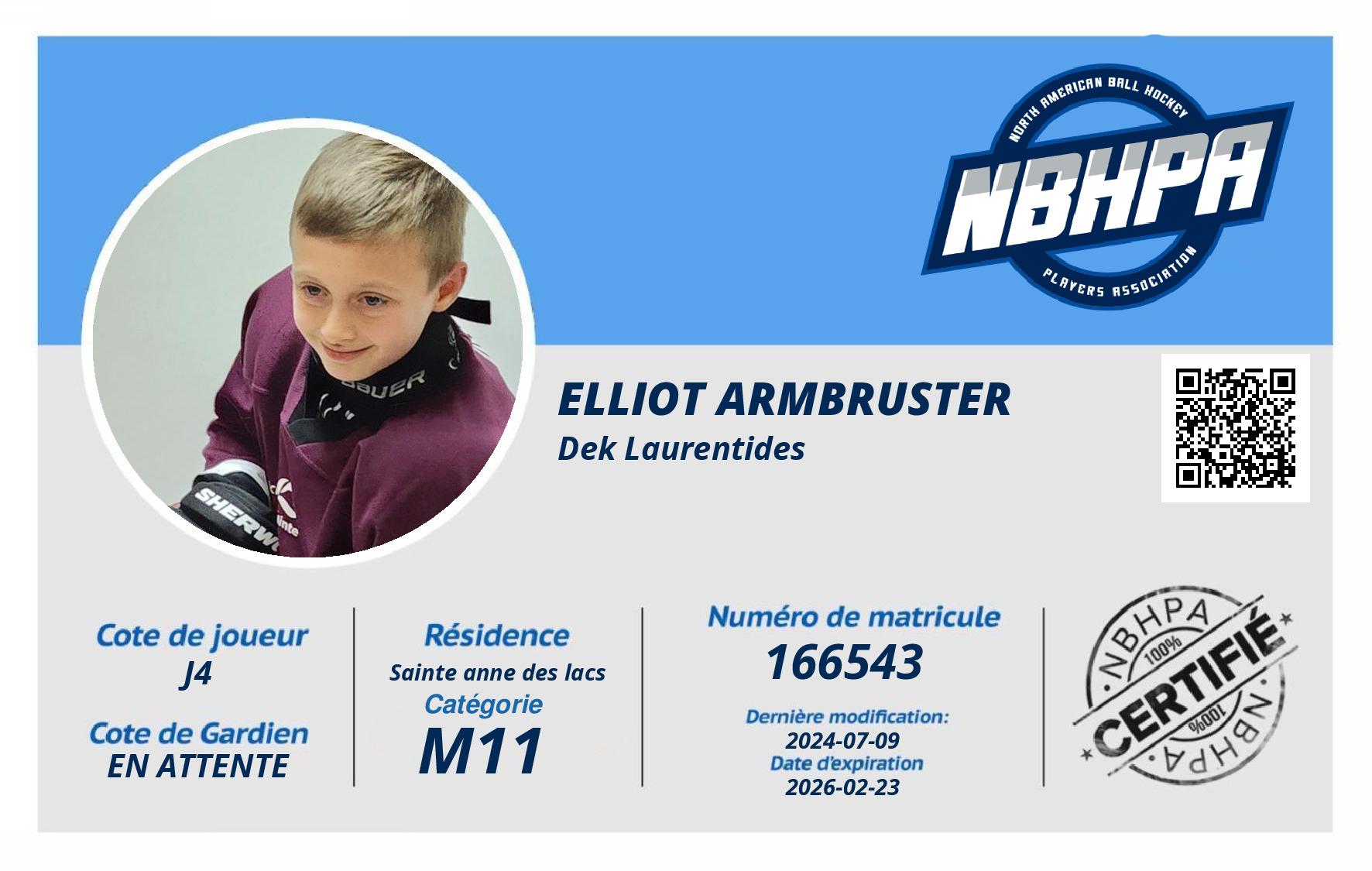 Elliot Armbruster