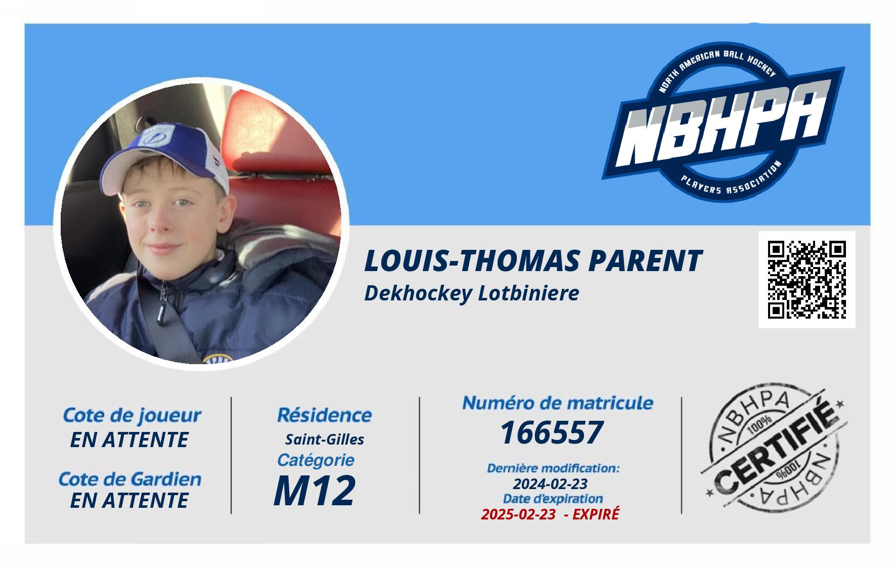 Louis-Thomas Parent