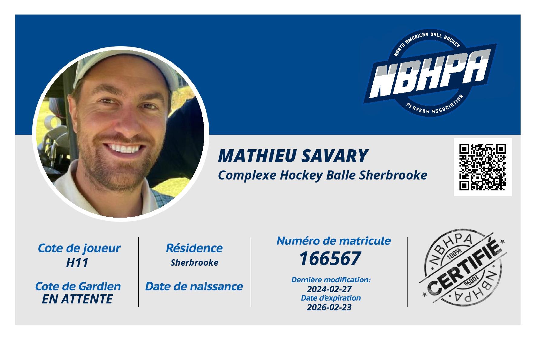 Mathieu Savary
