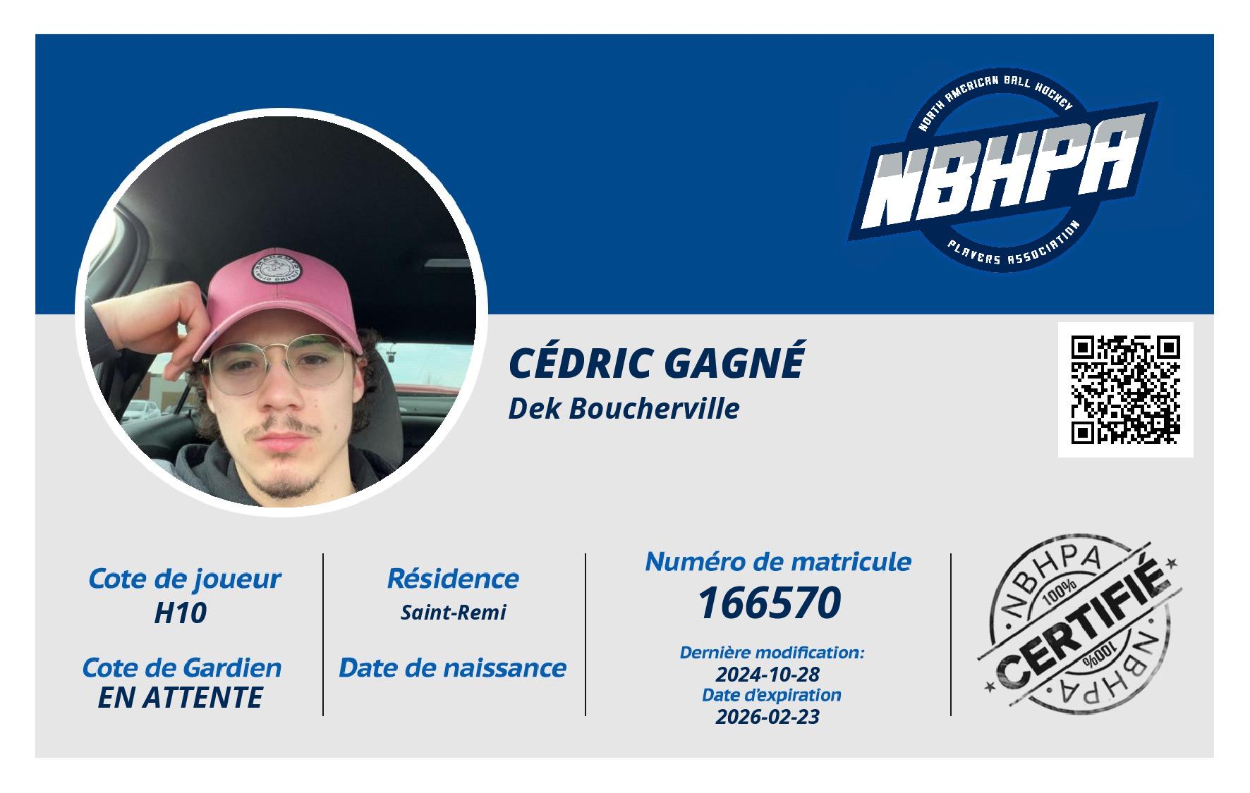 Cédric Gagné