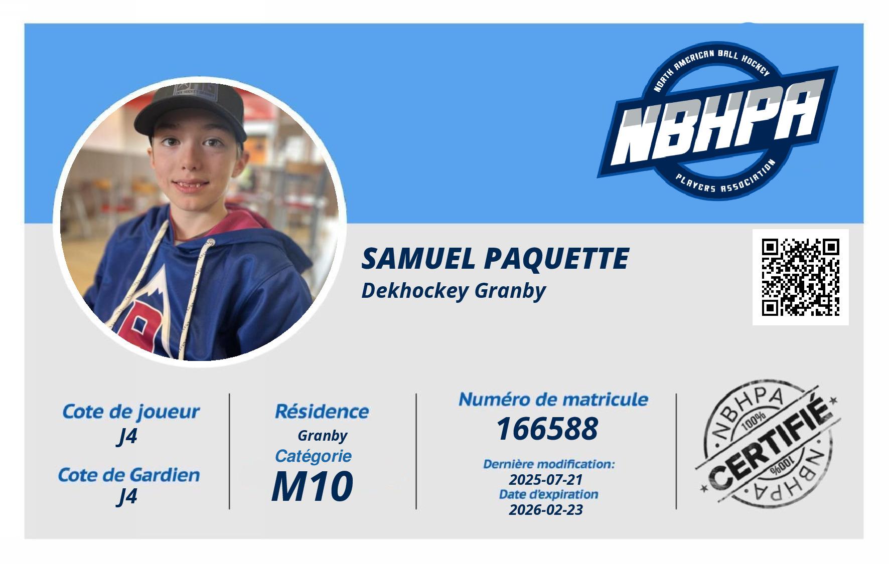 Samuel Paquette