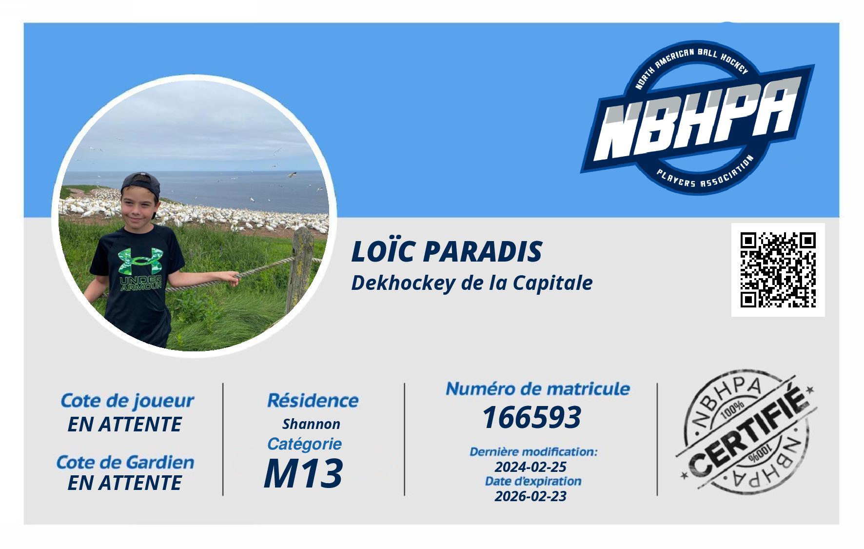 Loïc Paradis