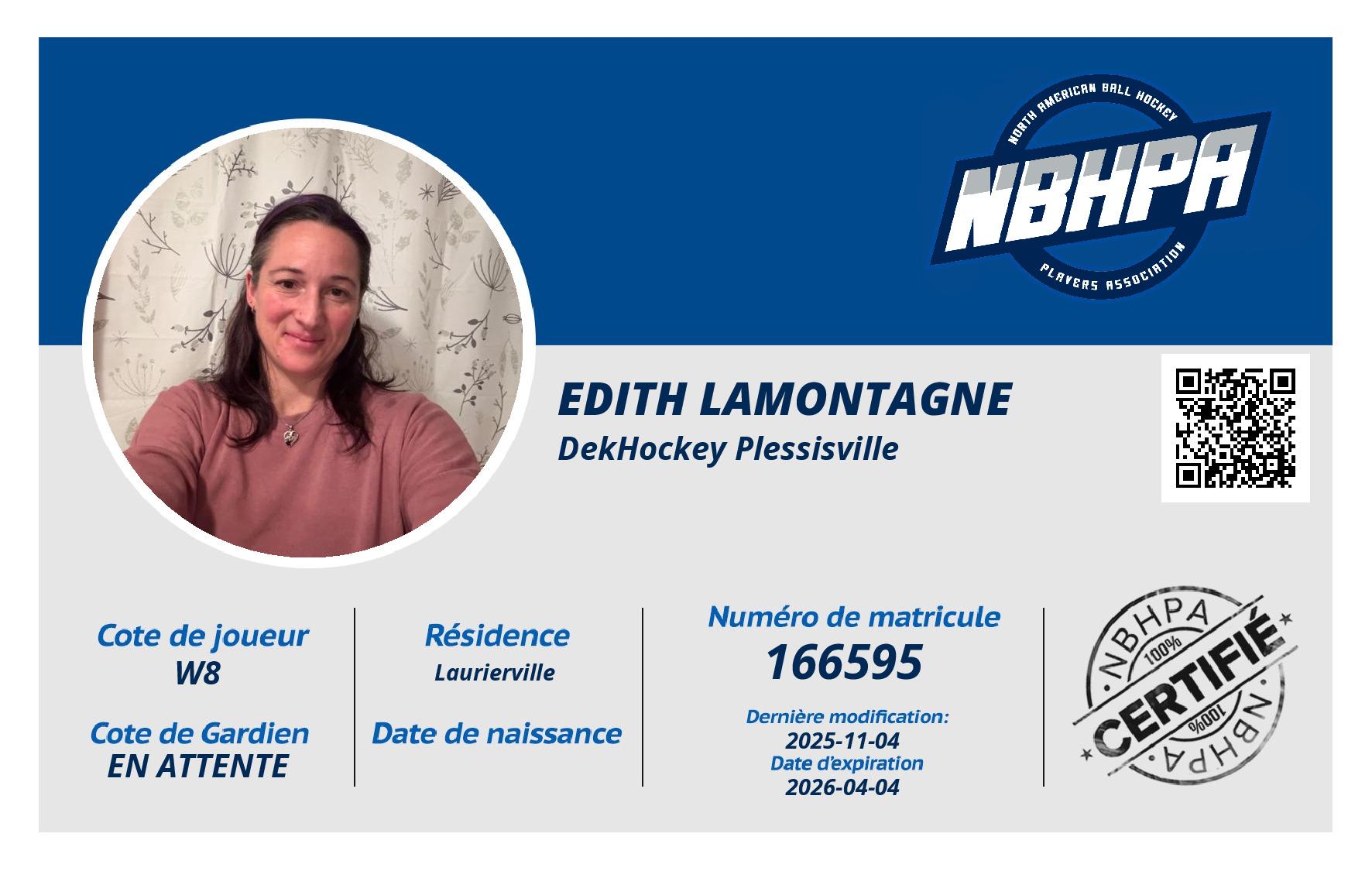 Edith Lamontagne 