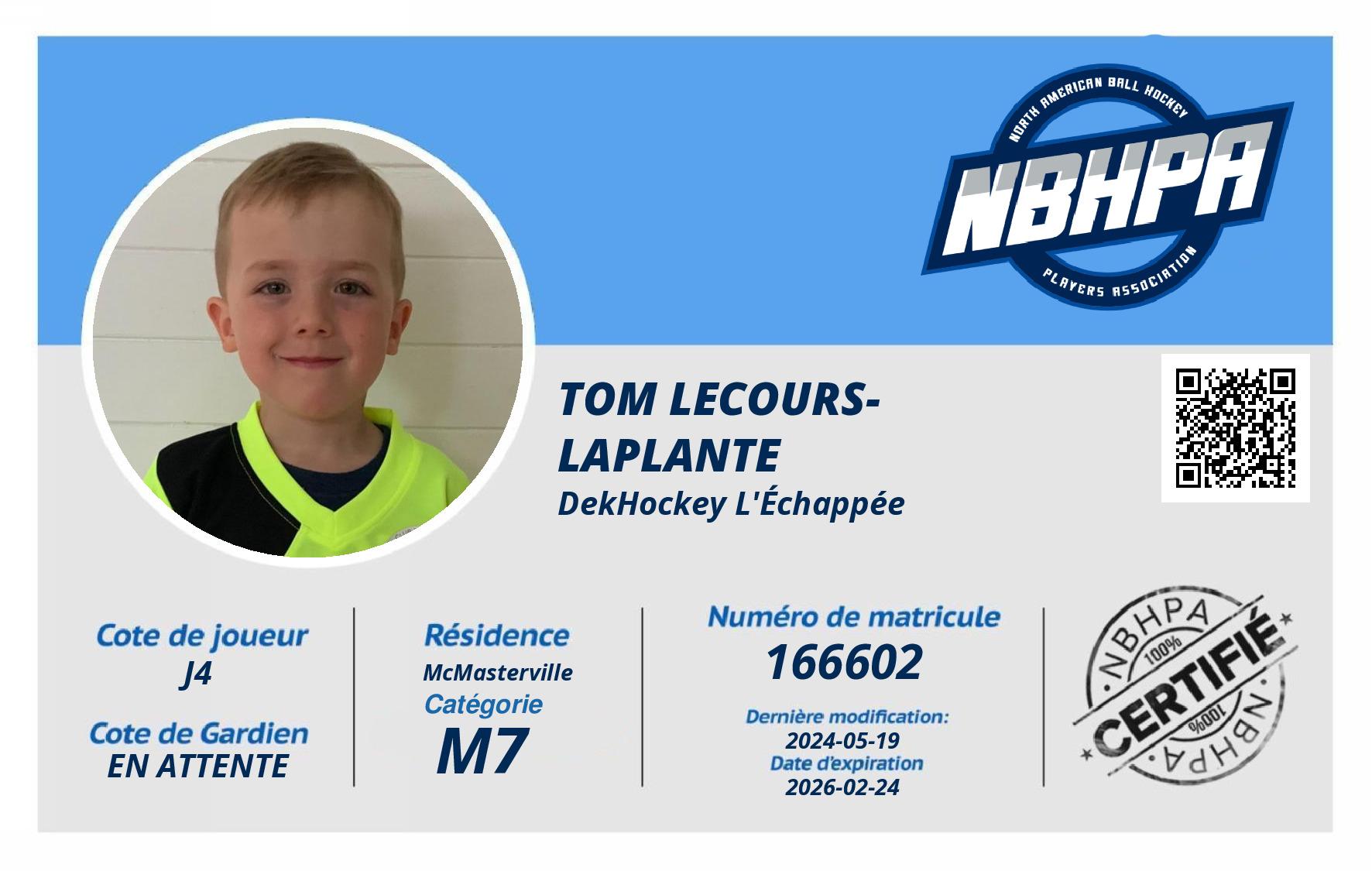 Tom Lecours-Laplante