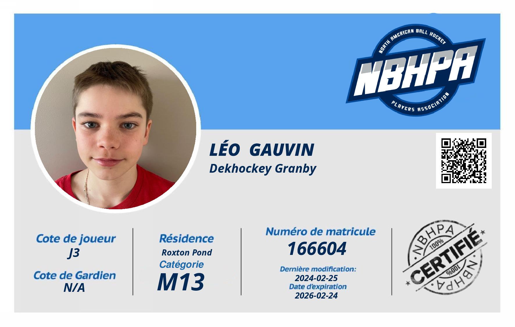 Léo  Gauvin