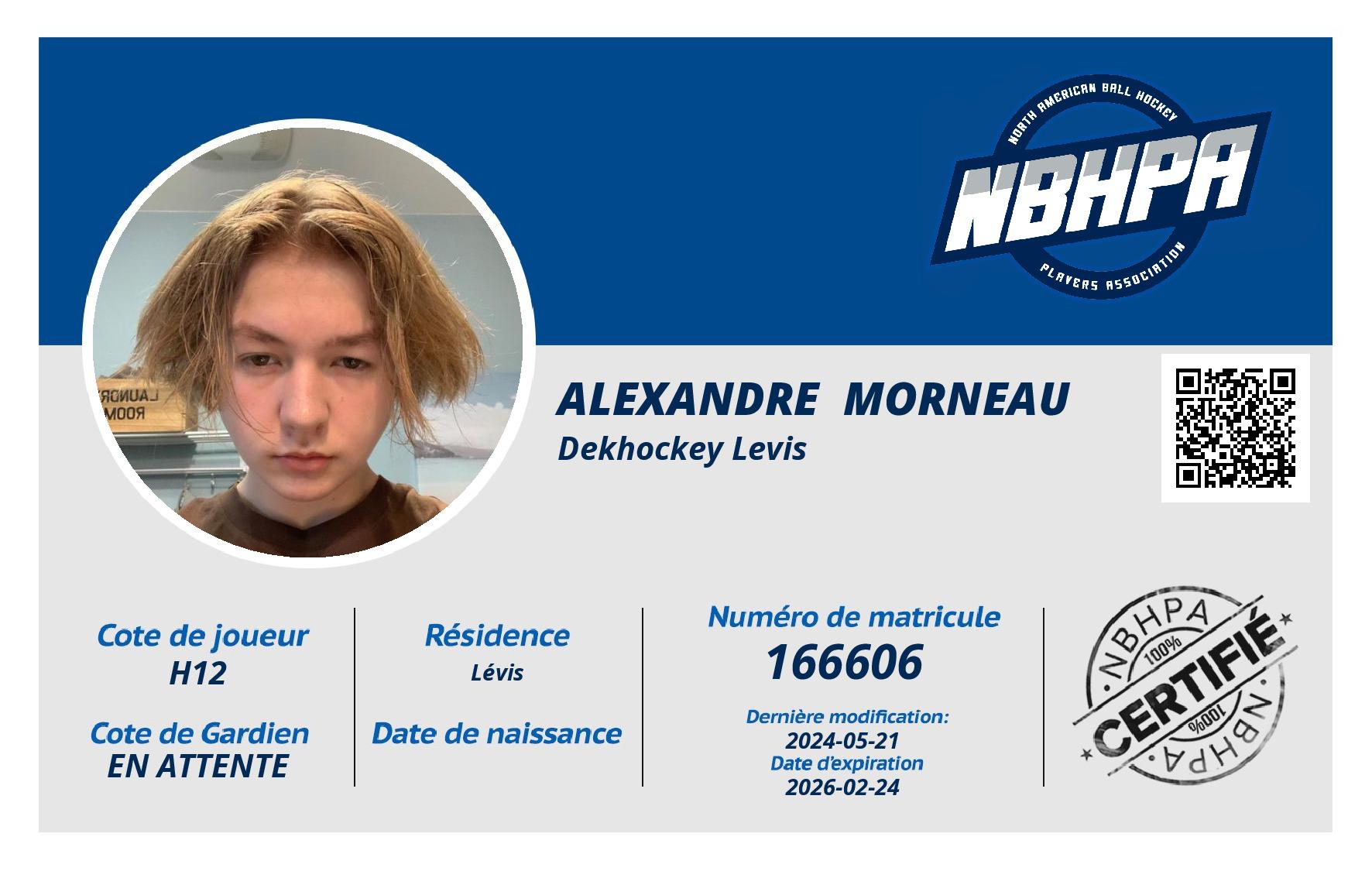 Alexandre  Morneau