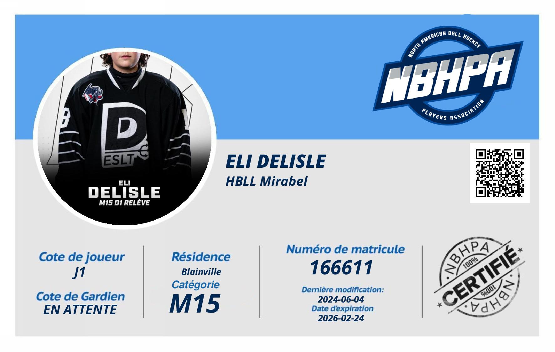 Eli Delisle