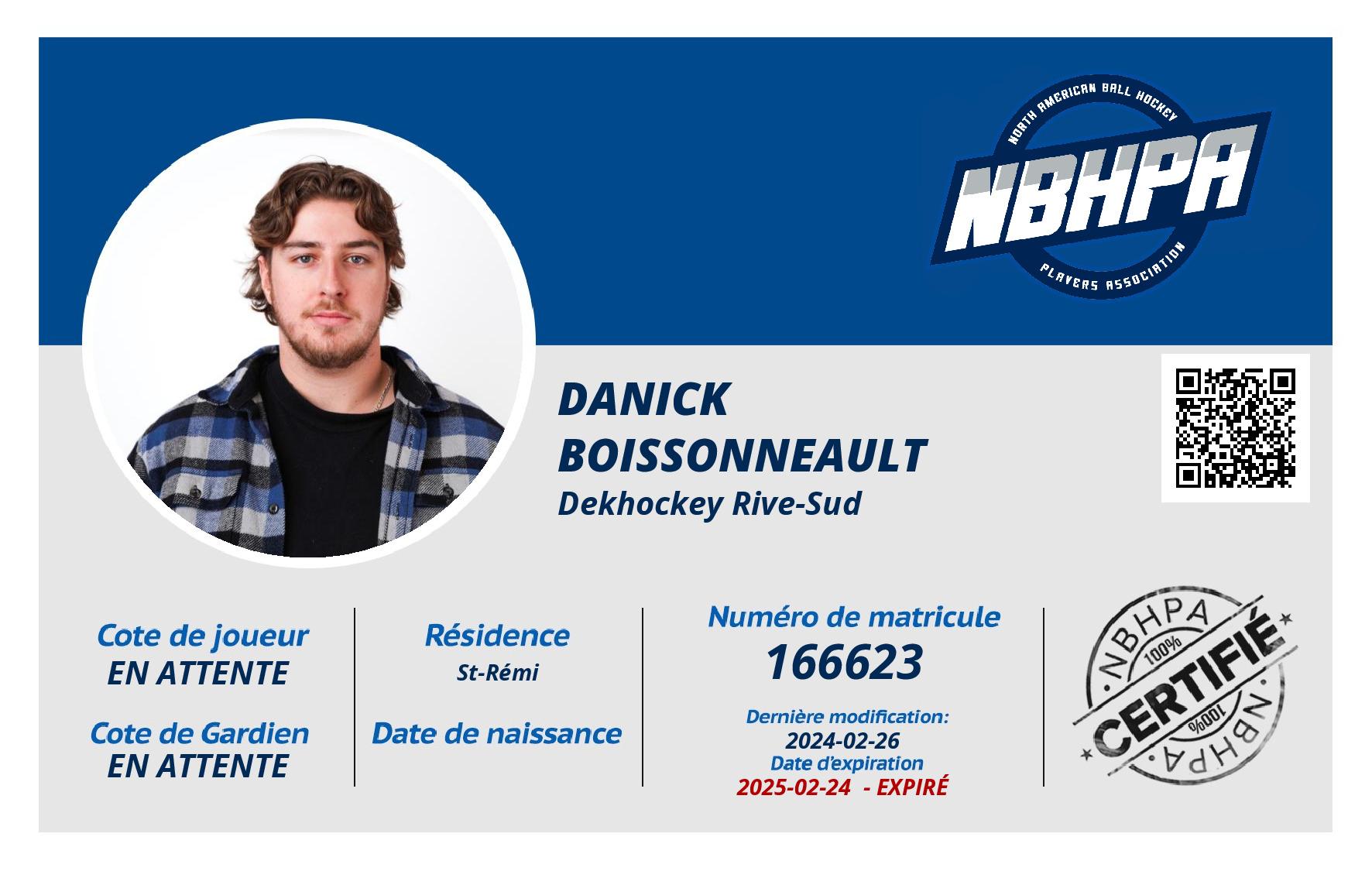 Danick Boissonneault