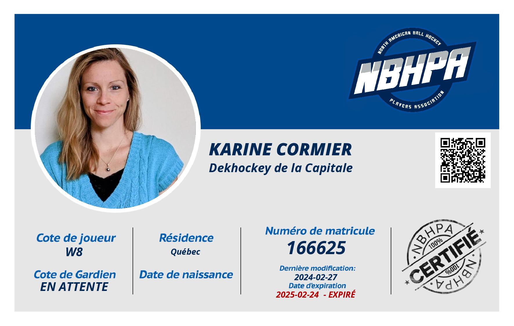 Karine Cormier