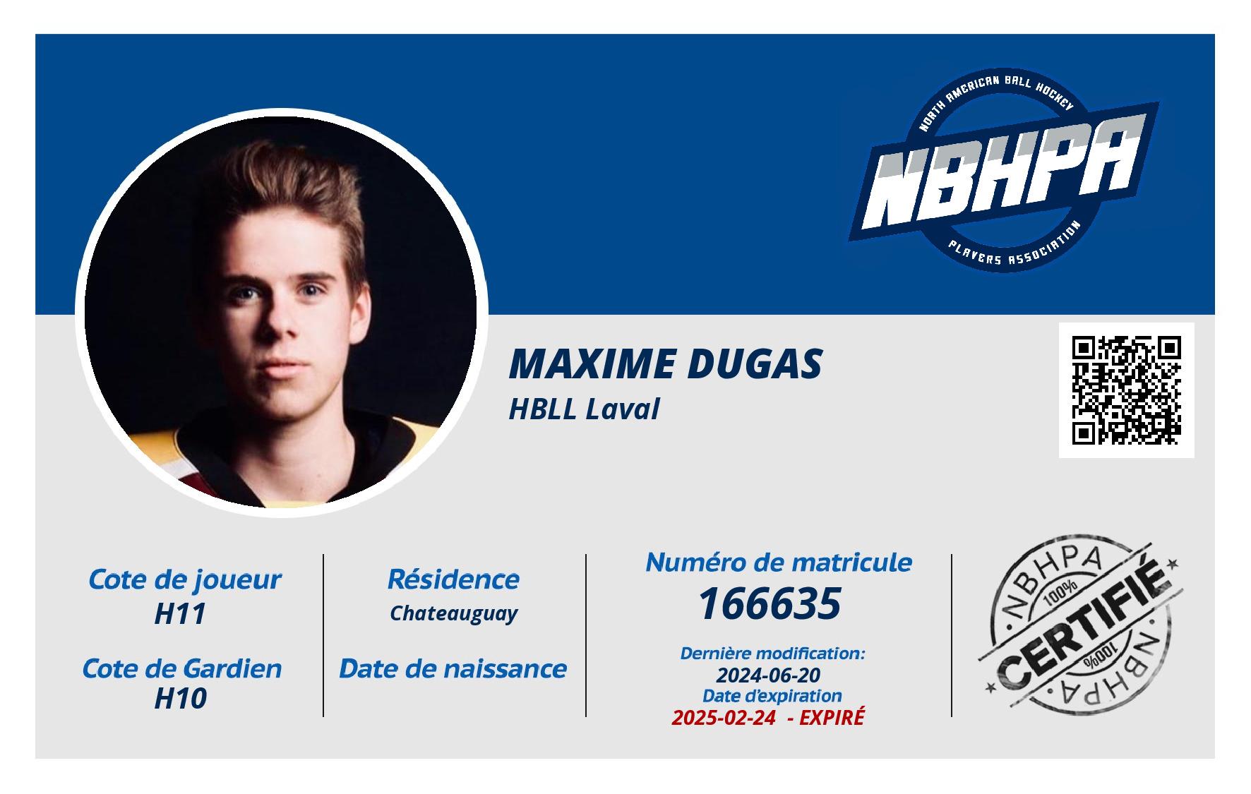 Maxime Dugas
