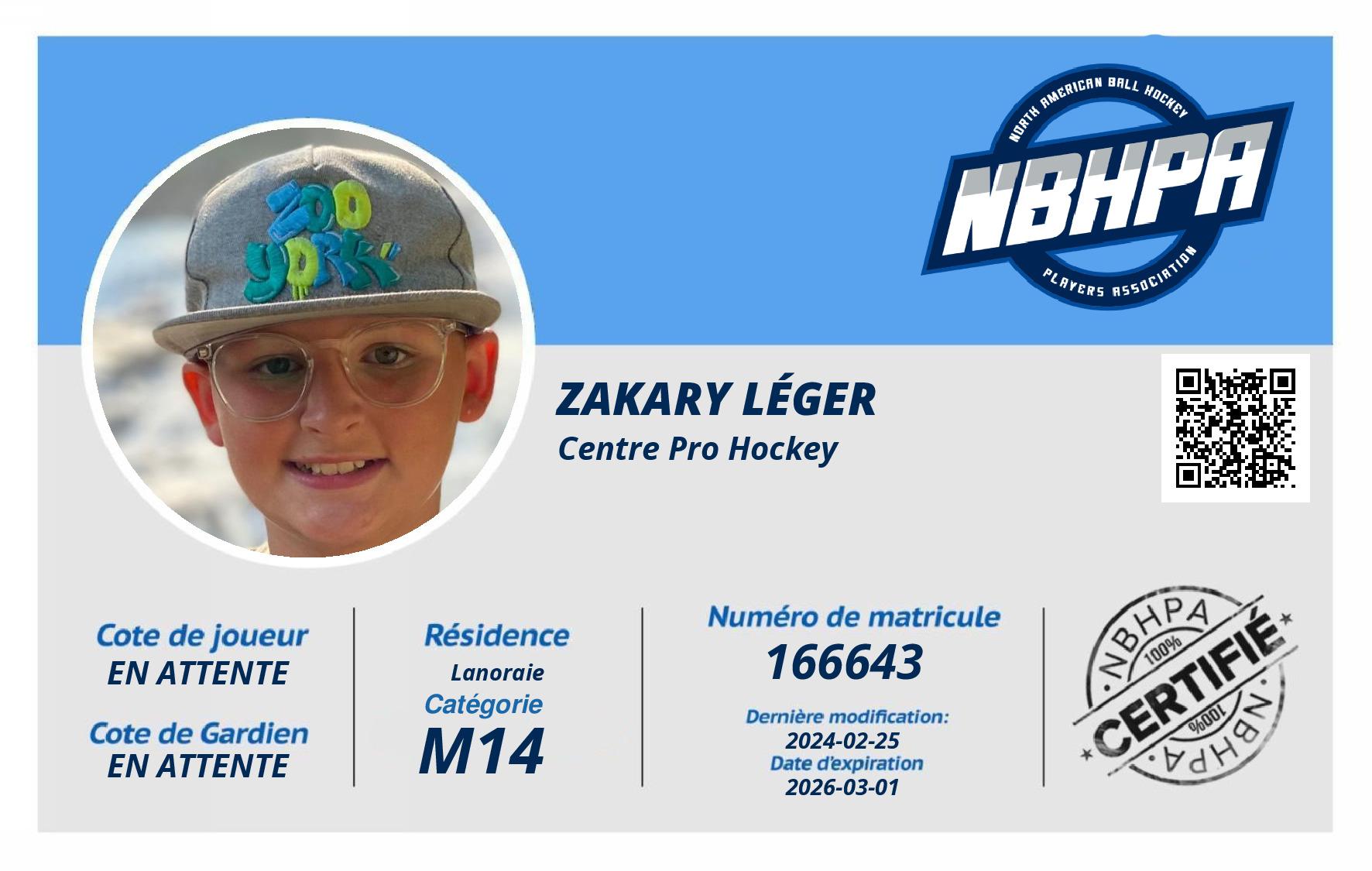 Zakary Léger