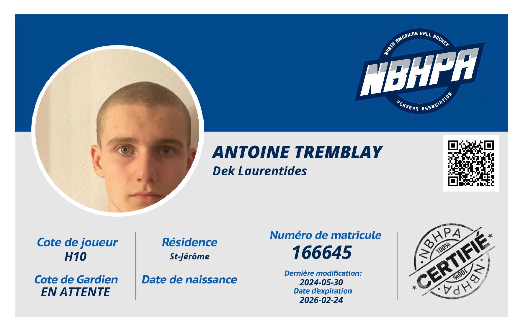 Antoine Tremblay