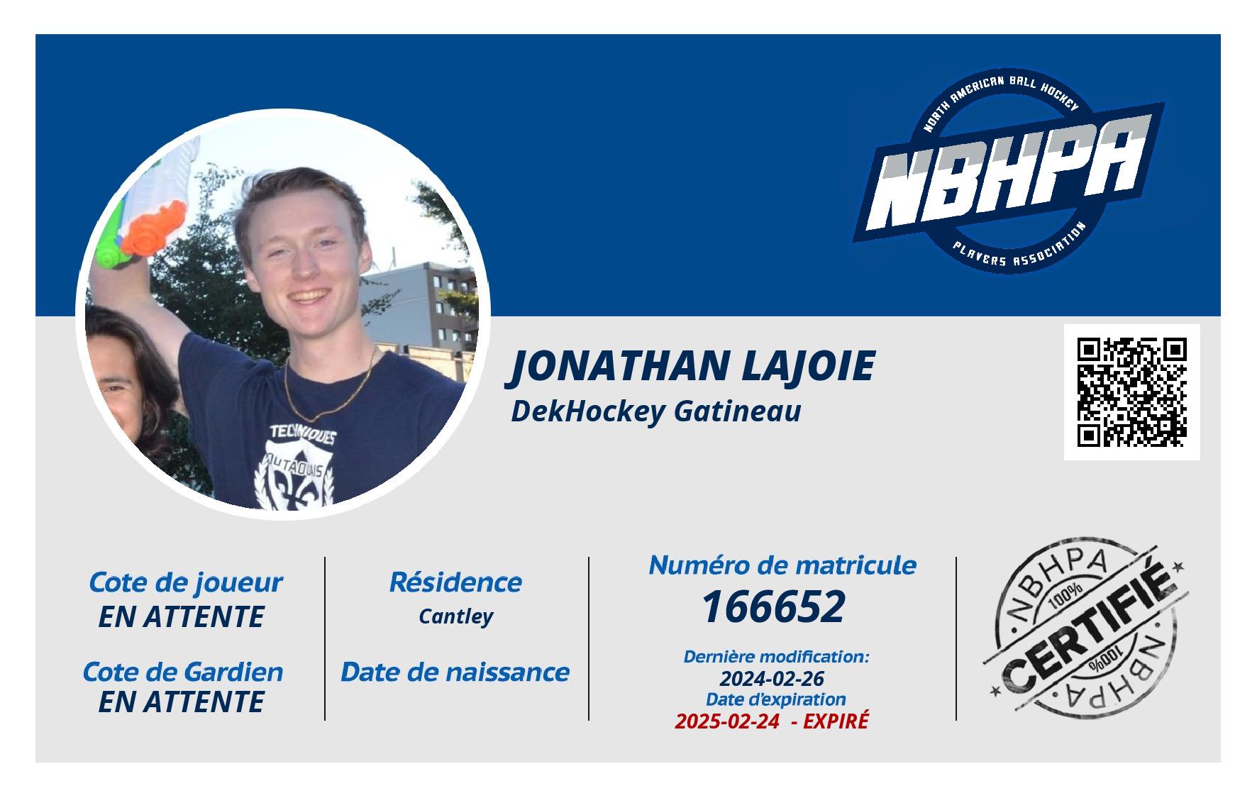Jonathan Lajoie