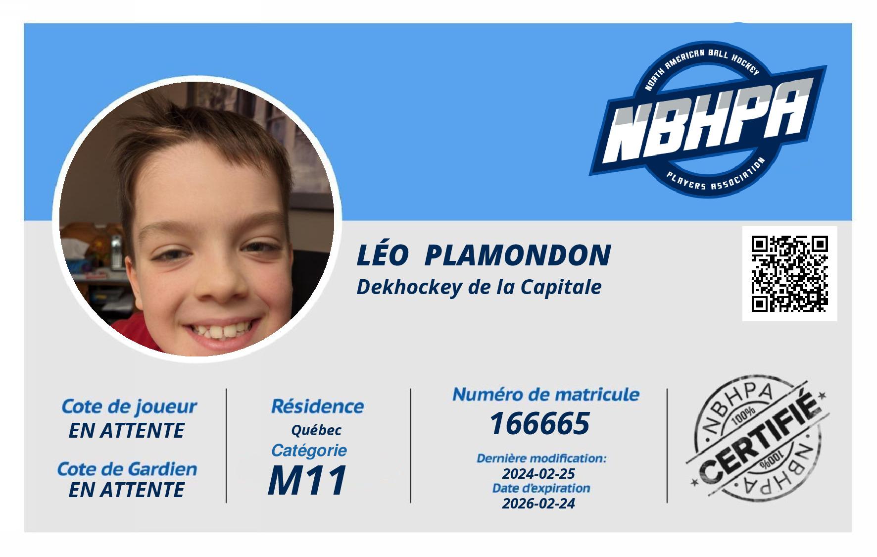 Léo  Plamondon 