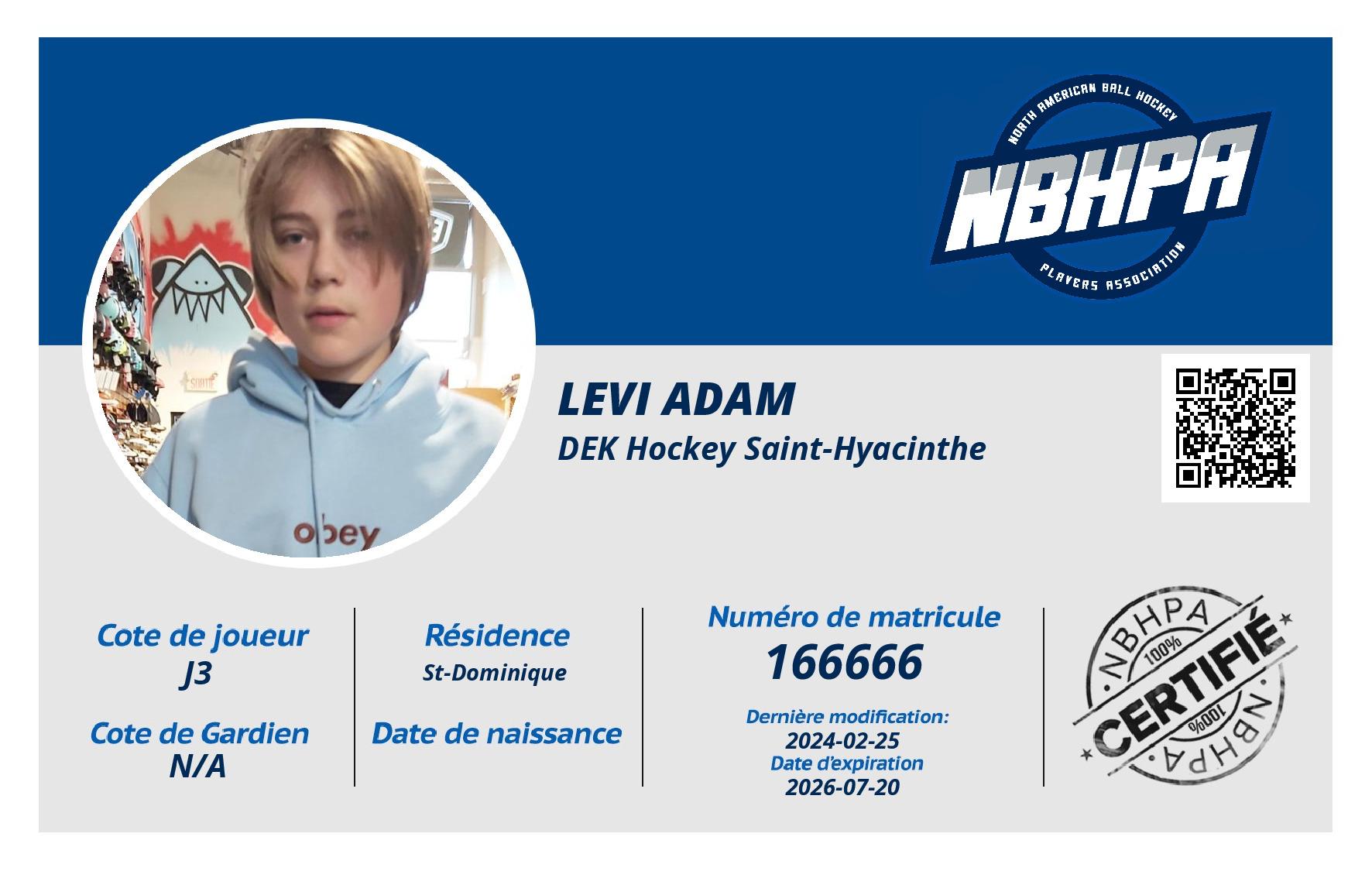 Levi Adam