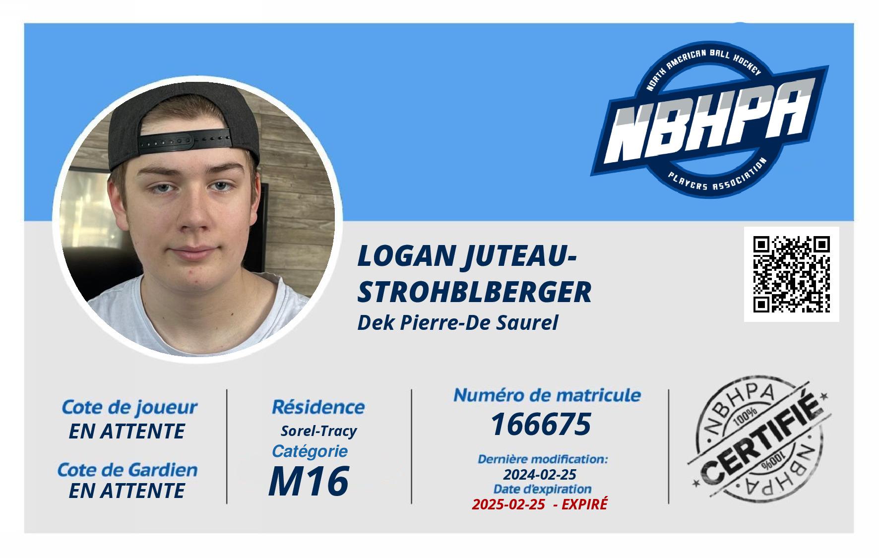 Logan Juteau-Strohblberger