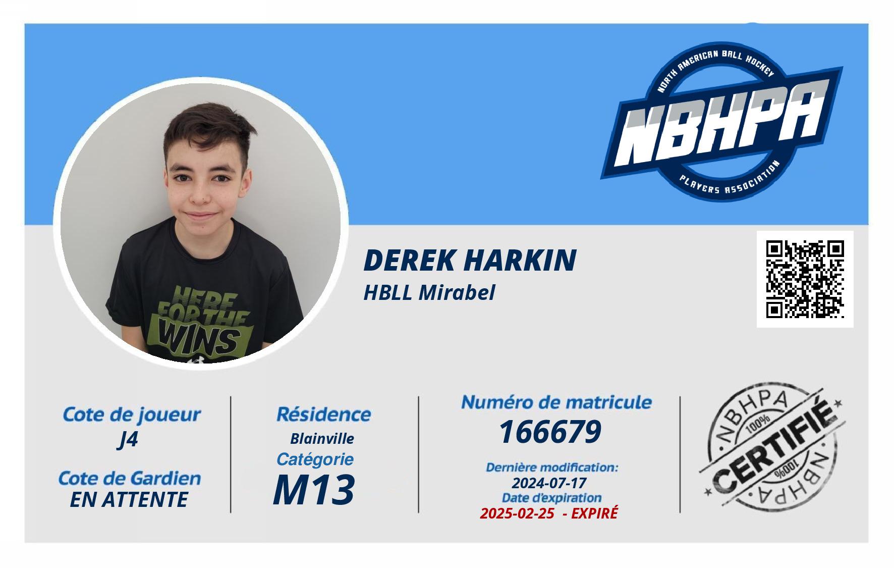 Derek Harkin