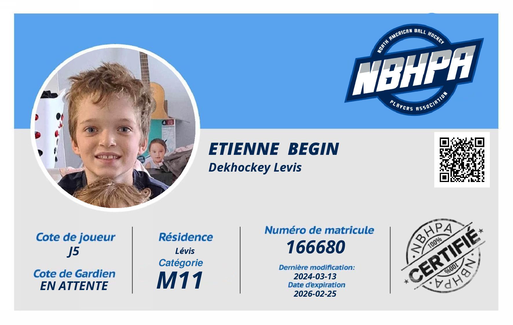 Etienne  Begin