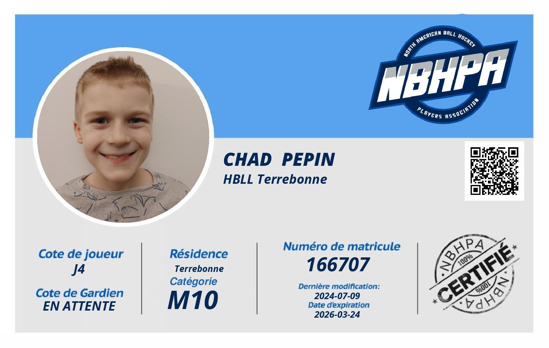 Chad  Pepin