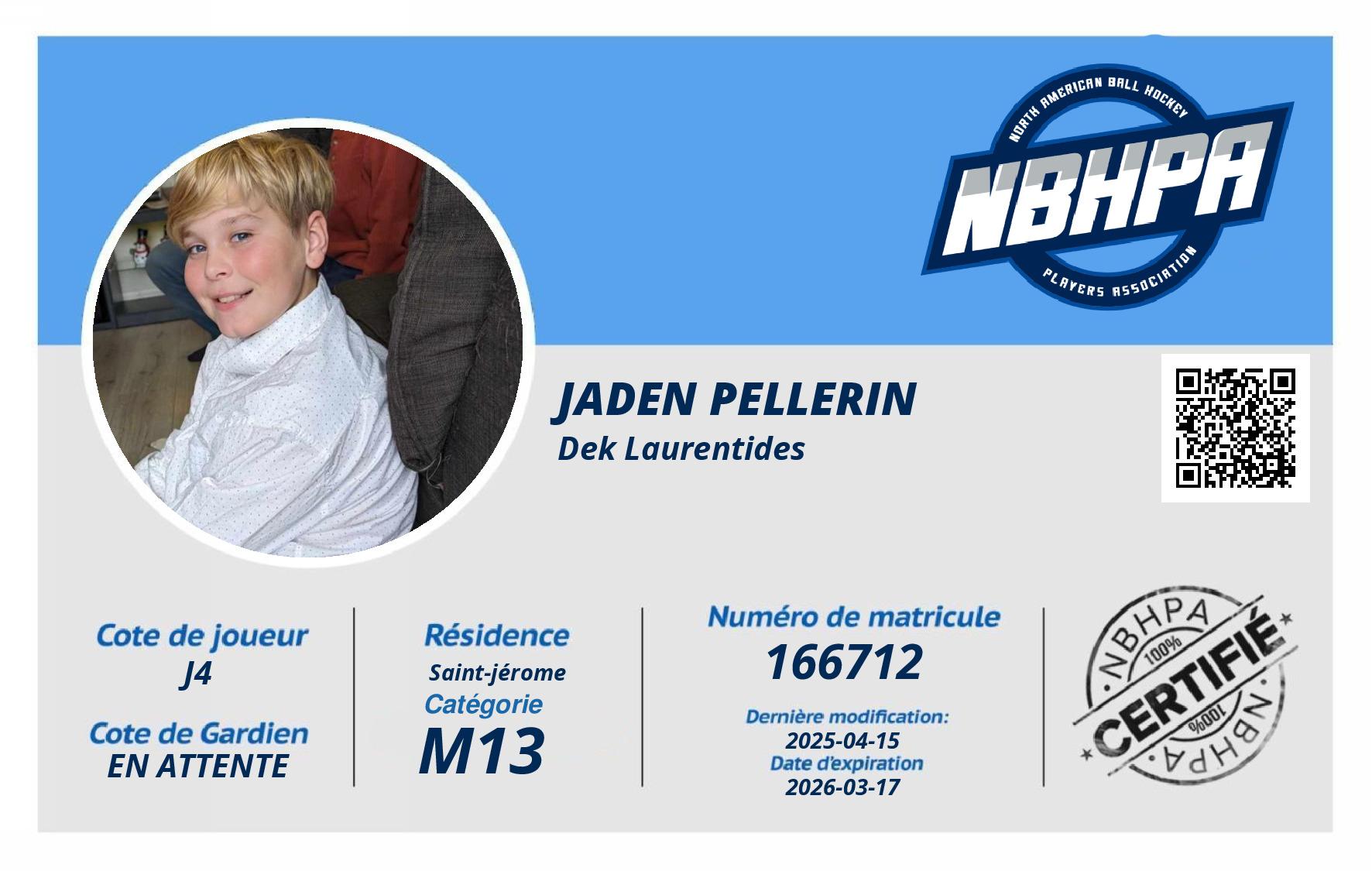 Jaden Pellerin