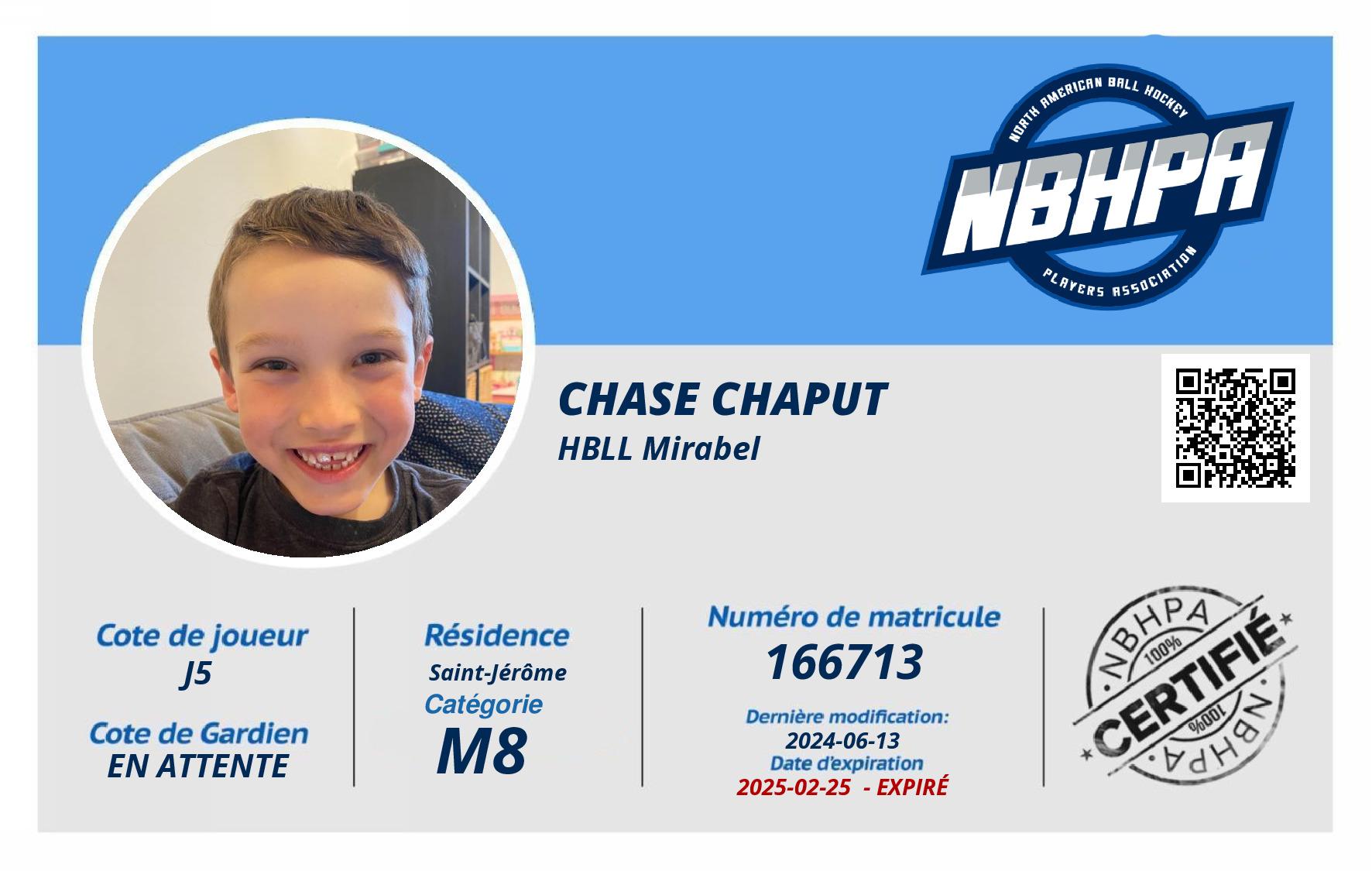 Chase Chaput