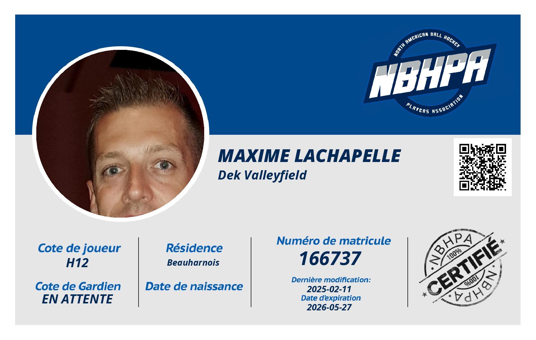 Maxime Lachapelle