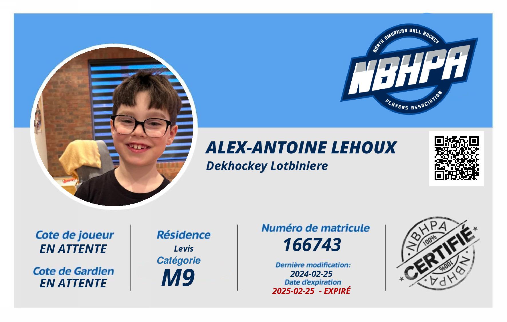 Alex-Antoine Lehoux