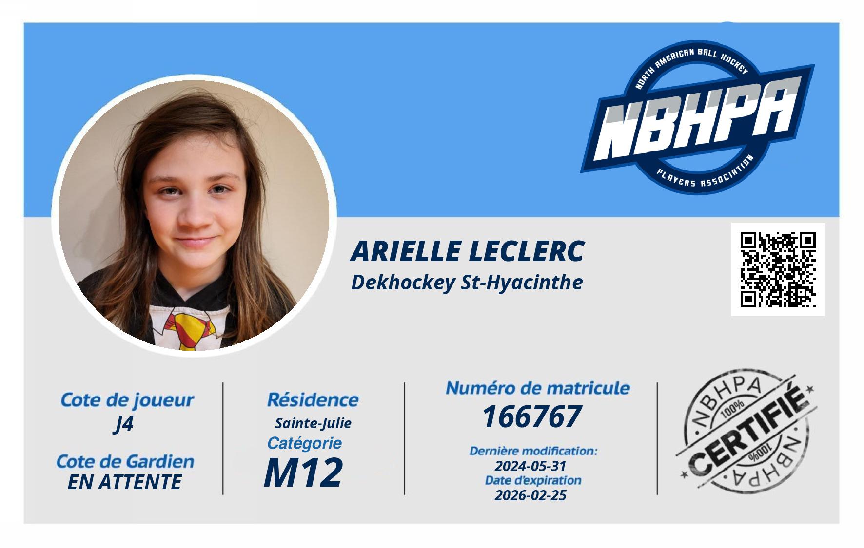 Arielle Leclerc