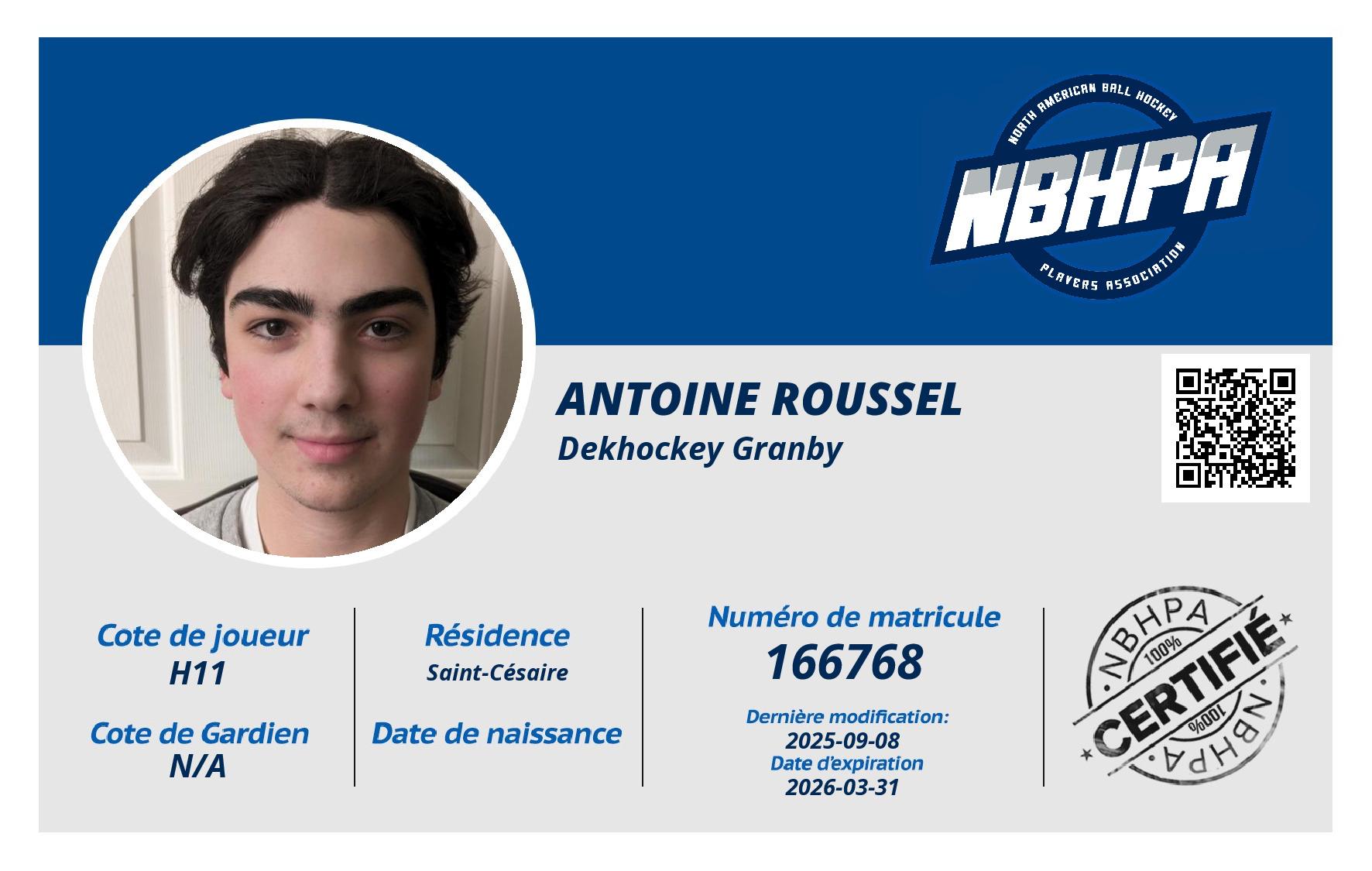Antoine Roussel