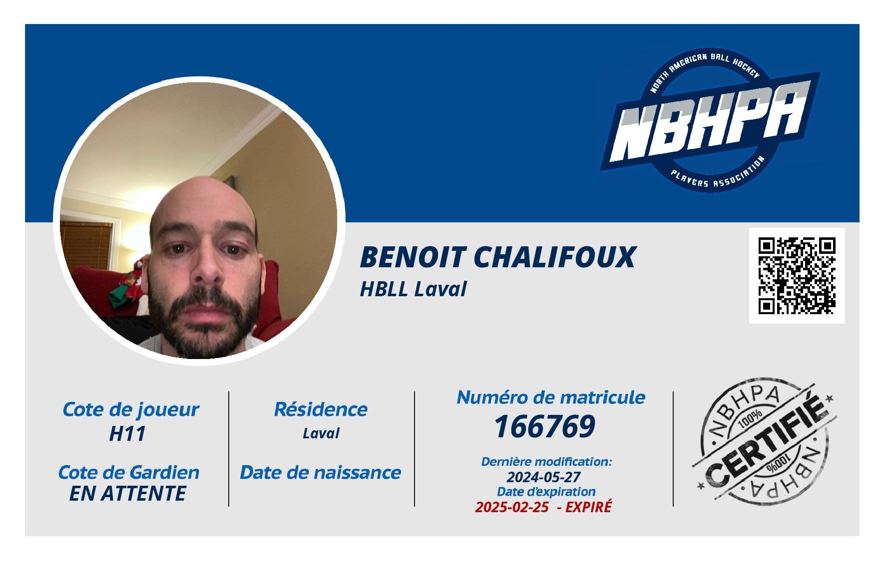 Benoit Chalifoux