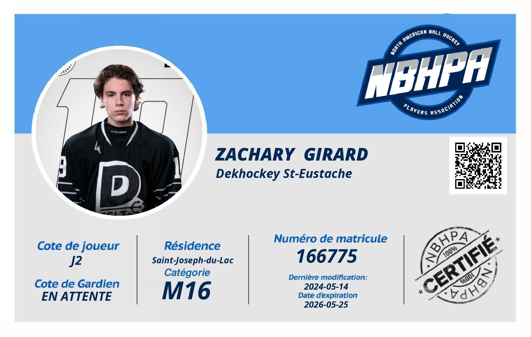 Zachary  Girard