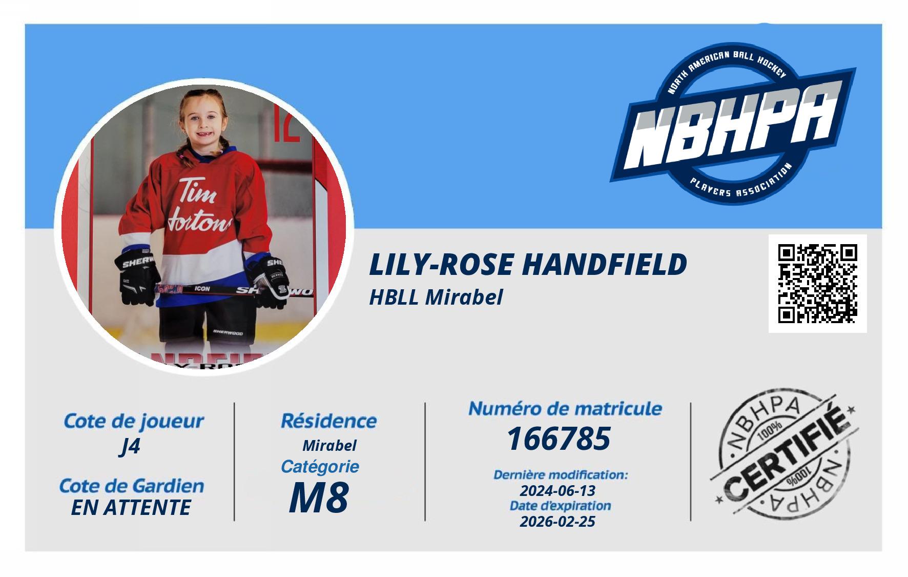 Lily-Rose Handfield