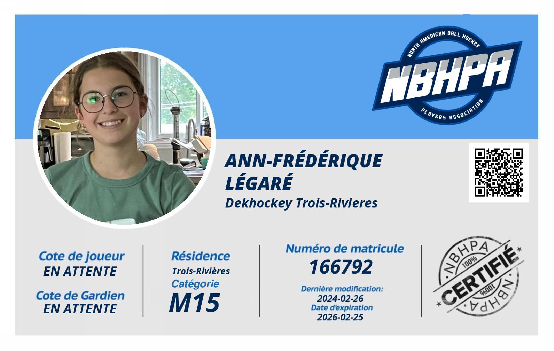 Ann-Frédérique Légaré